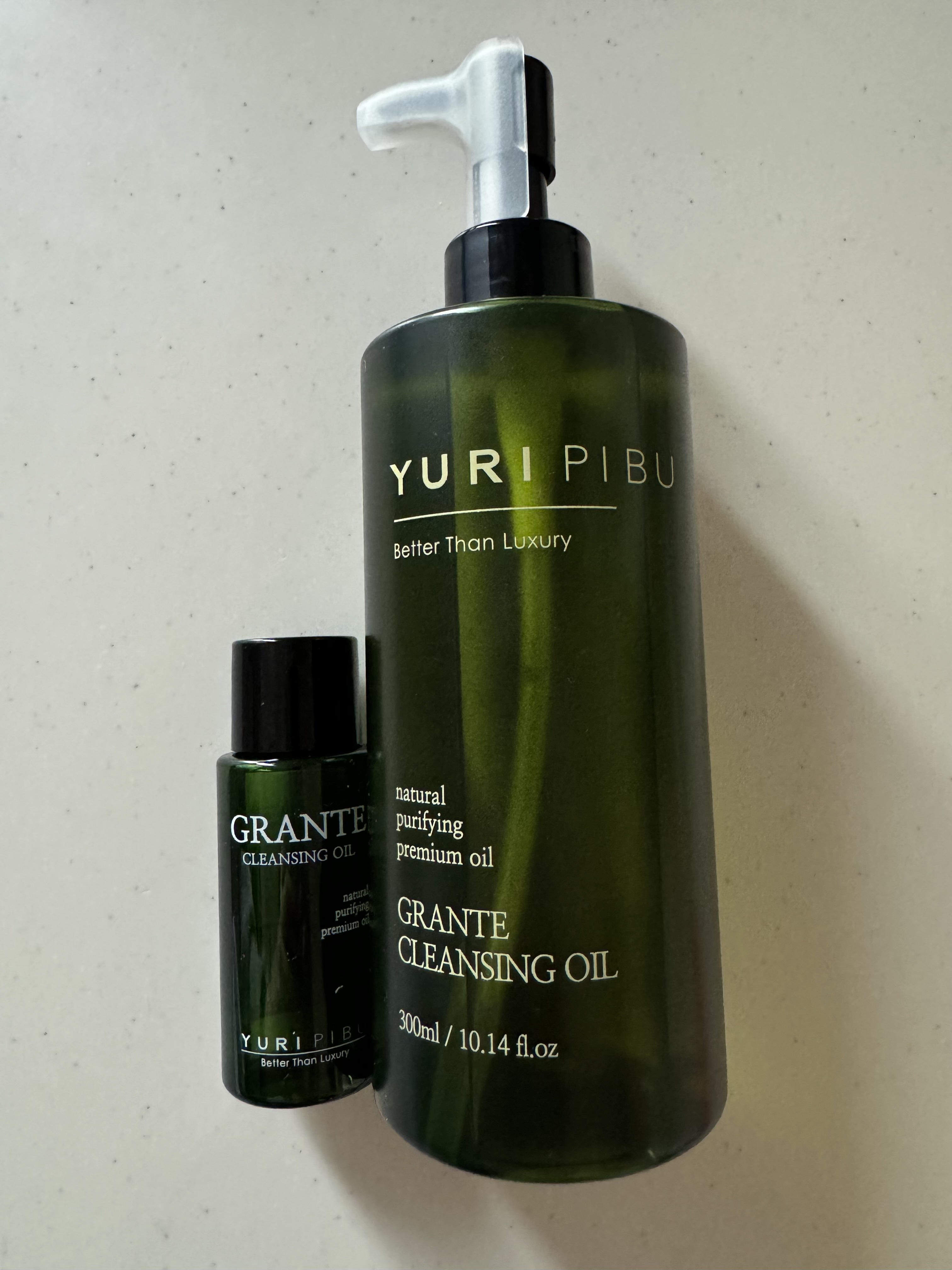 YURI PIBU Grante Cleansing Oil Special set (300mL+30mL) | OLIVE