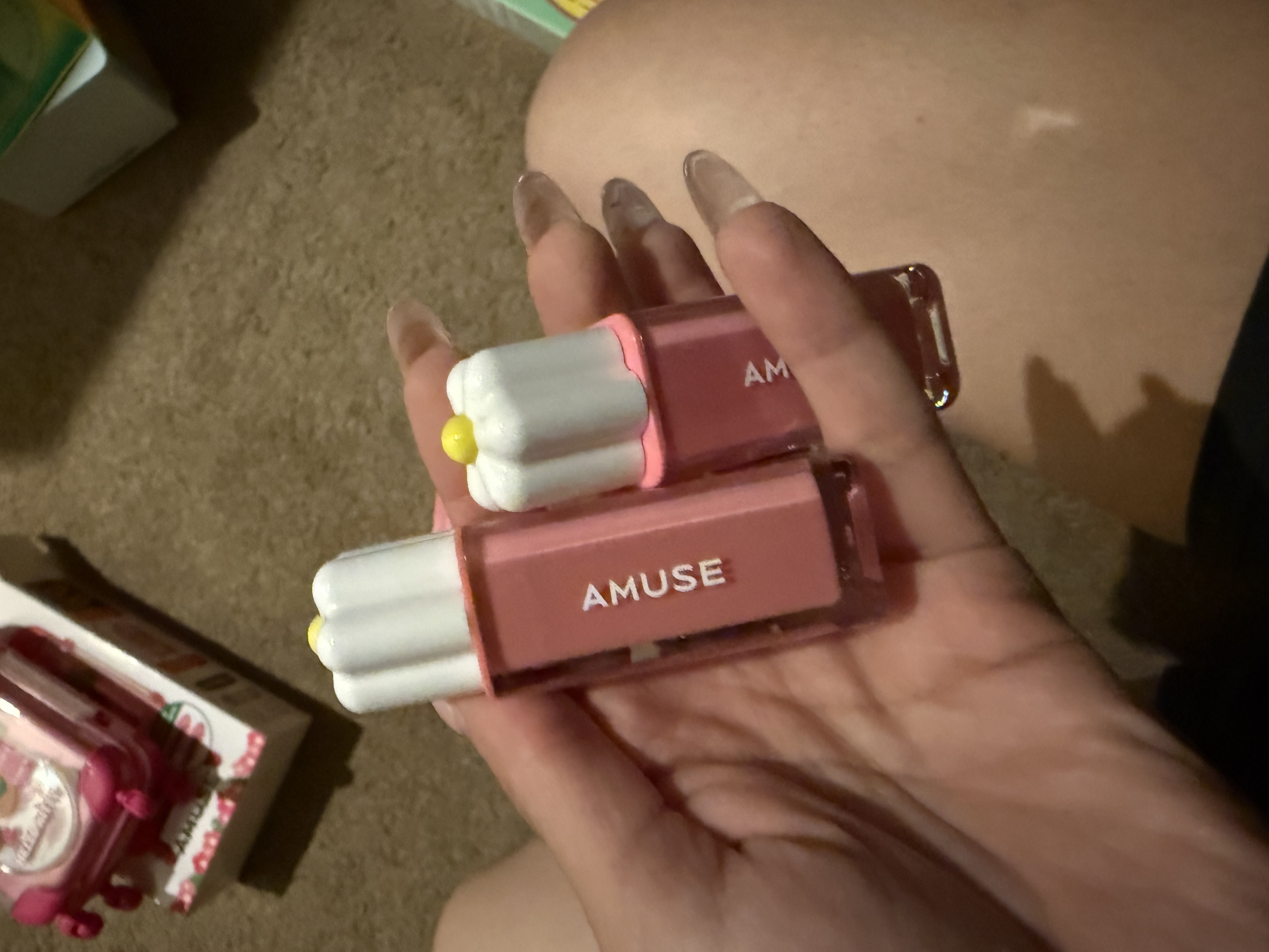 【aym専用】amuse ☆SUPER特価☆ AMUSE リップテクスチャー体験セット | OLIVE YOUNG Global