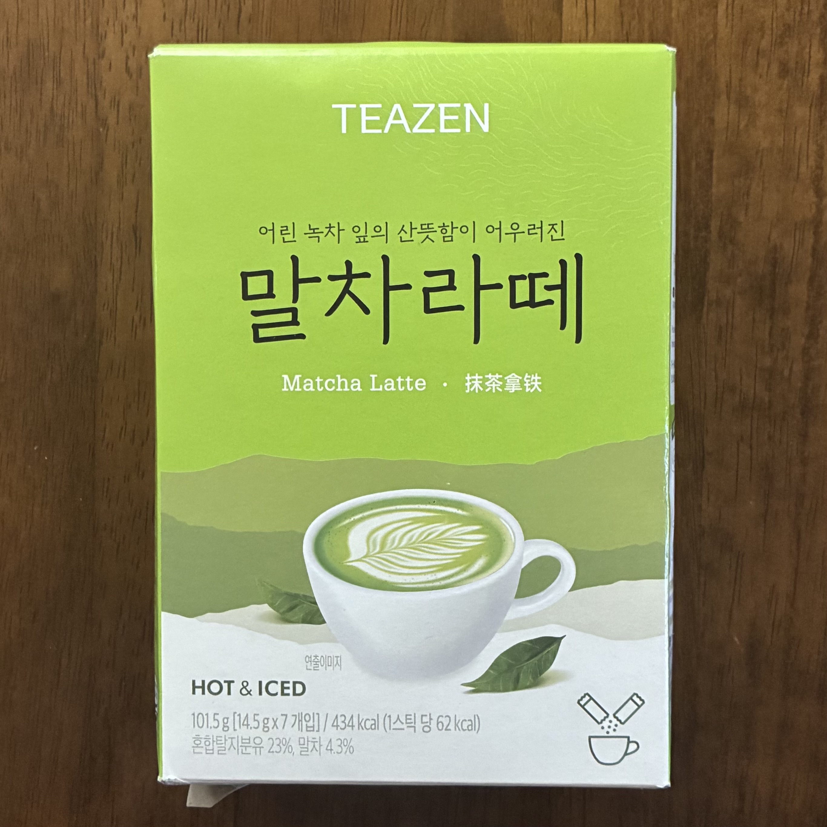 抹茶ラテ Teazen 抹茶ラテ 7T | OLIVE YOUNG Global