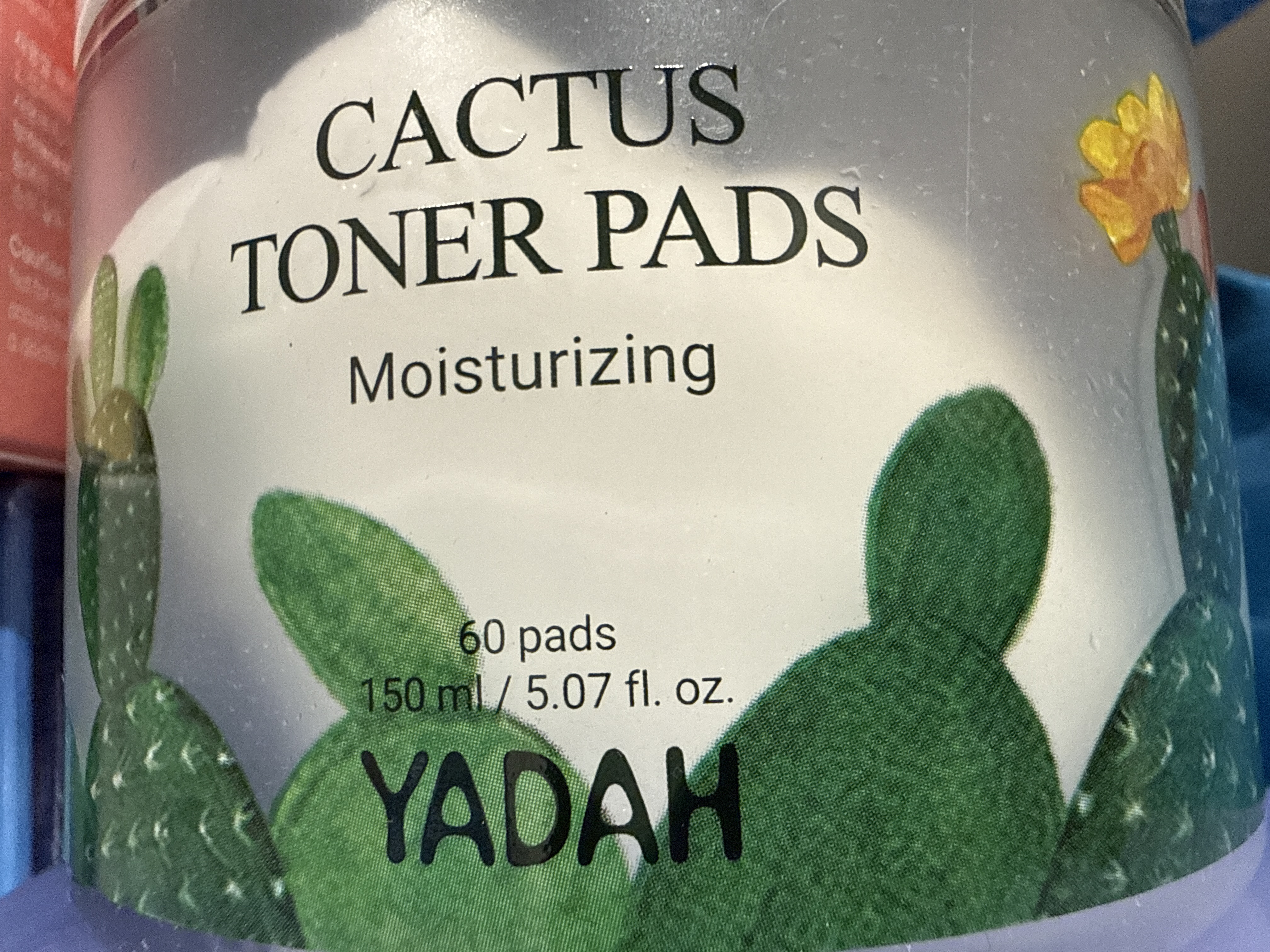 Yadah Cactus Toner Pads 60 Sheets Special Set | OLIVE YOUNG Global