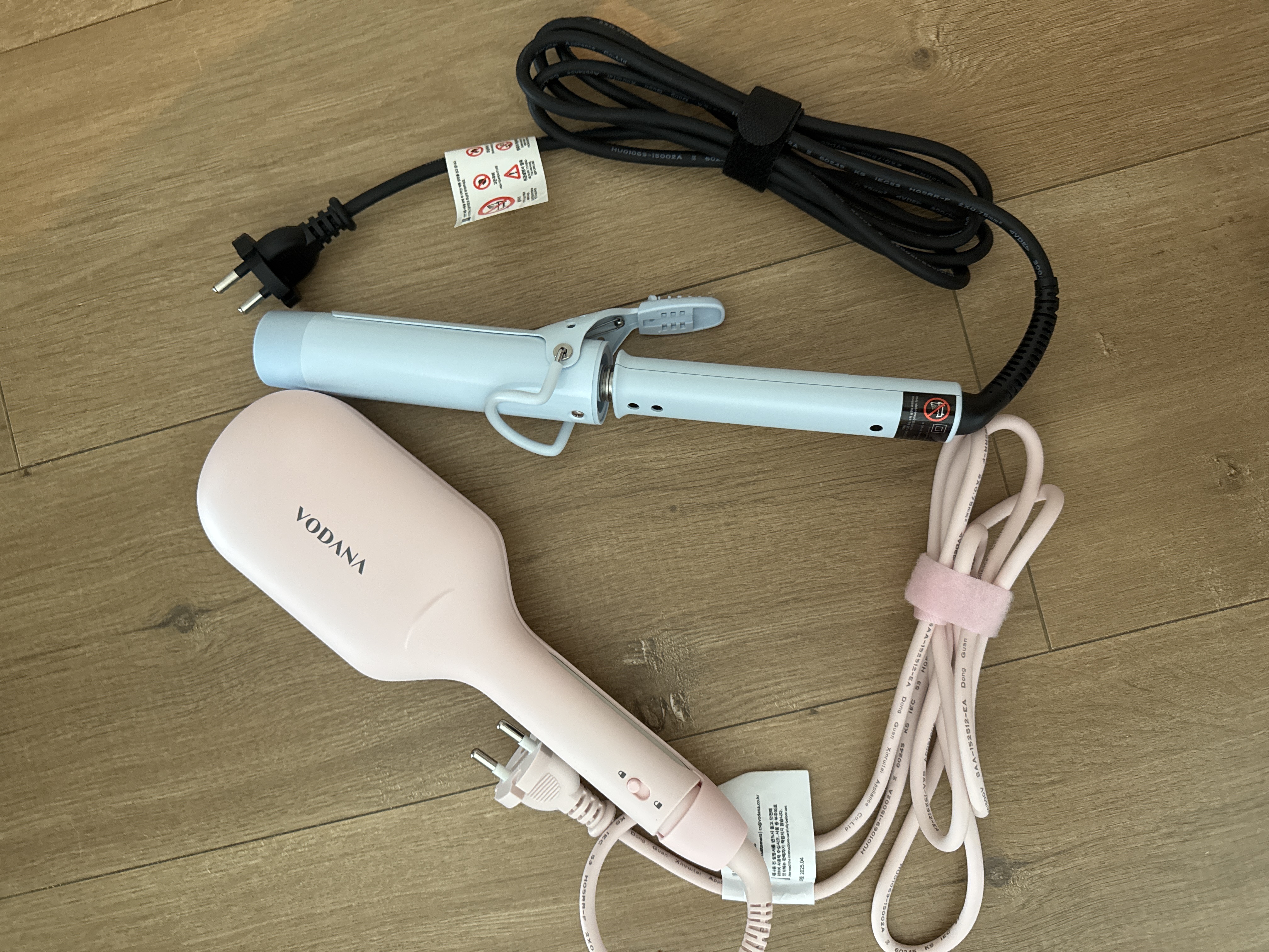 VODANA Glow W Styler 40mm Powder Pink (Wave Perm) | OLIVE YOUNG Global