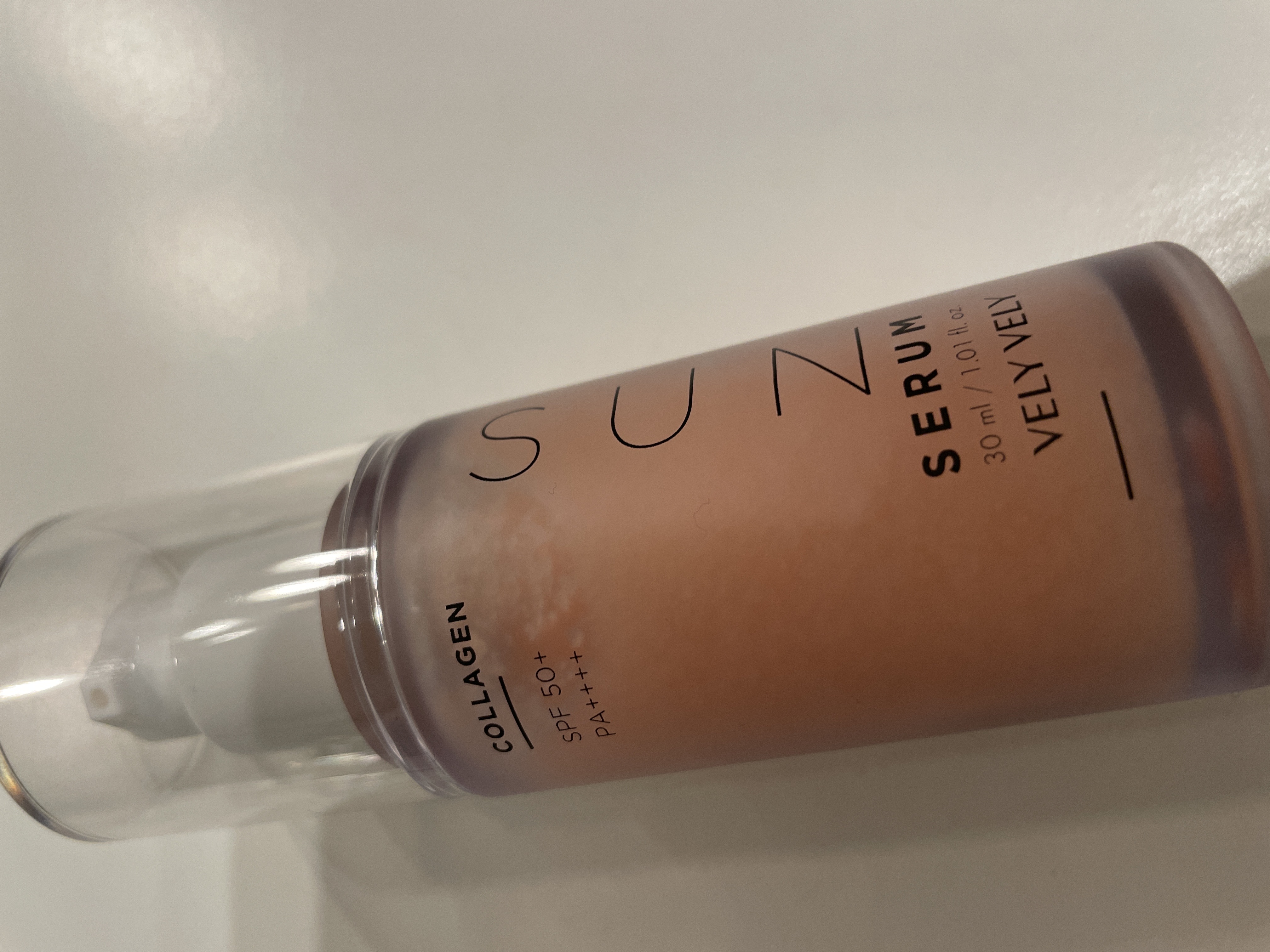Siero Solare VELY VELY Con Collagene Idrolizzato - SPF 50, PA+++, 30 Ml, Idratante, Antirughe, Per Pelli Sensibili