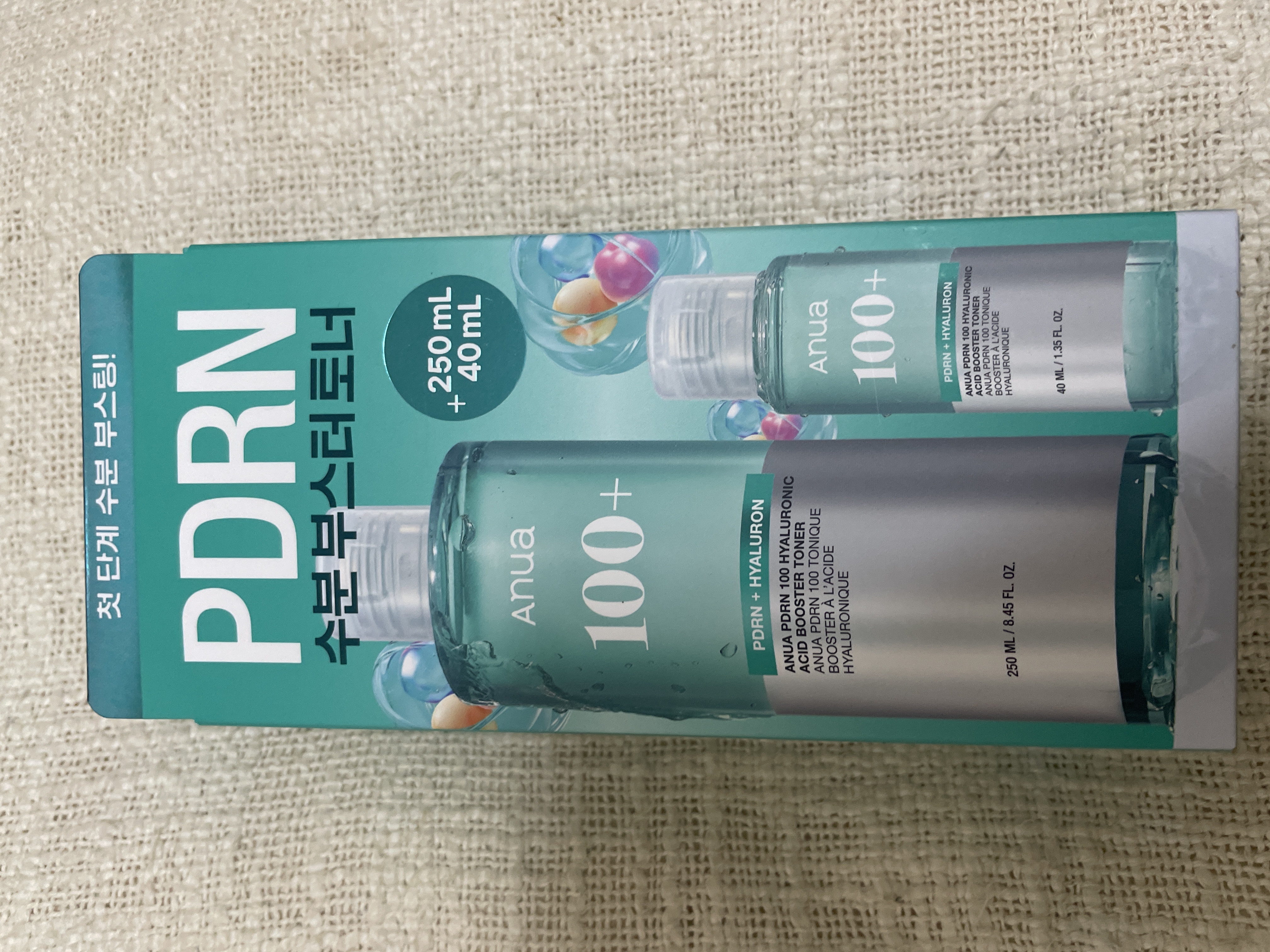Anua PDRN 100 ヒアルロン酸ブースタートナー 250ml企画 (+40ml