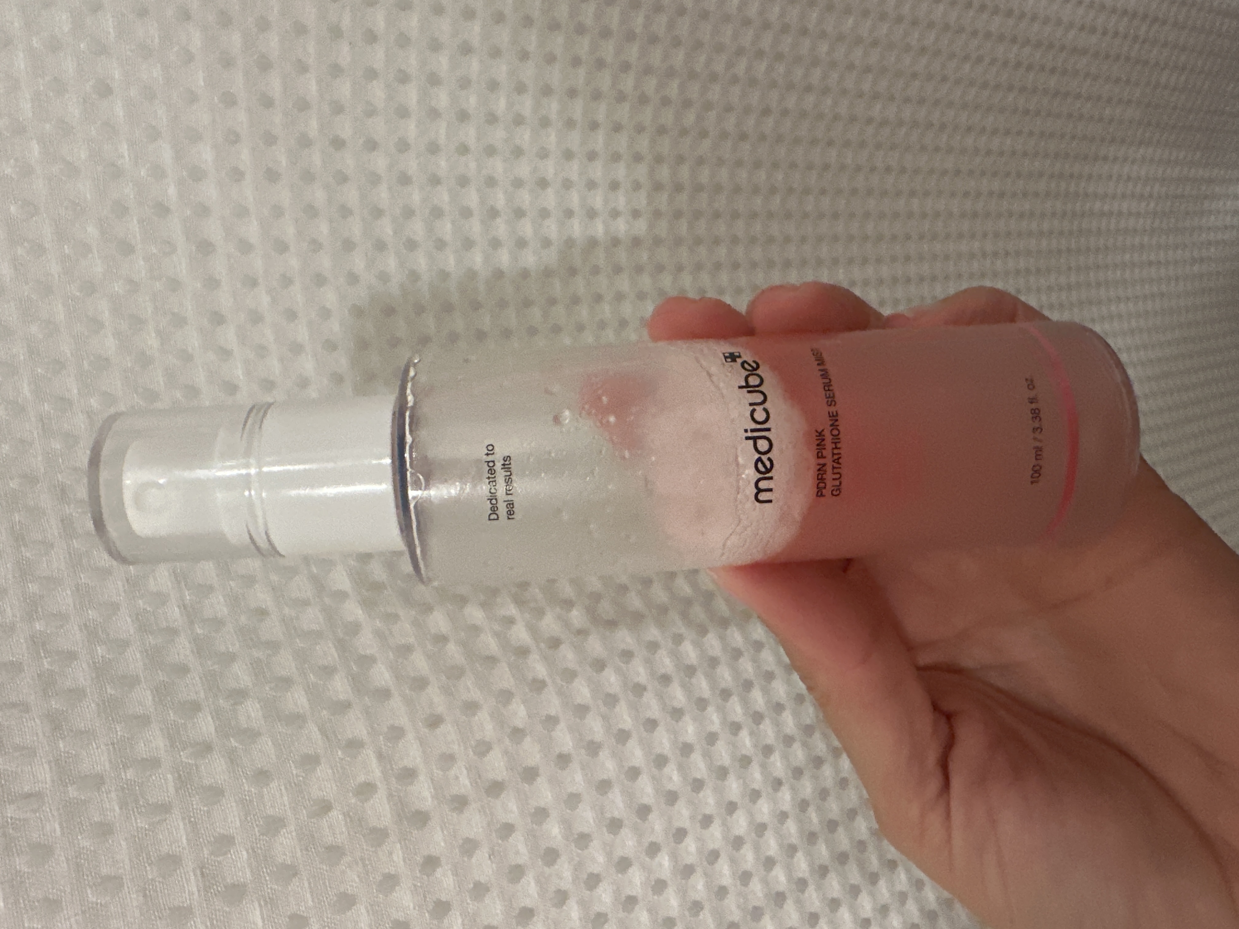pdrn pink glutathione serum mist 100ml Medicube PDRN Pink Glutathione Serum Mist (100ml) main image 1