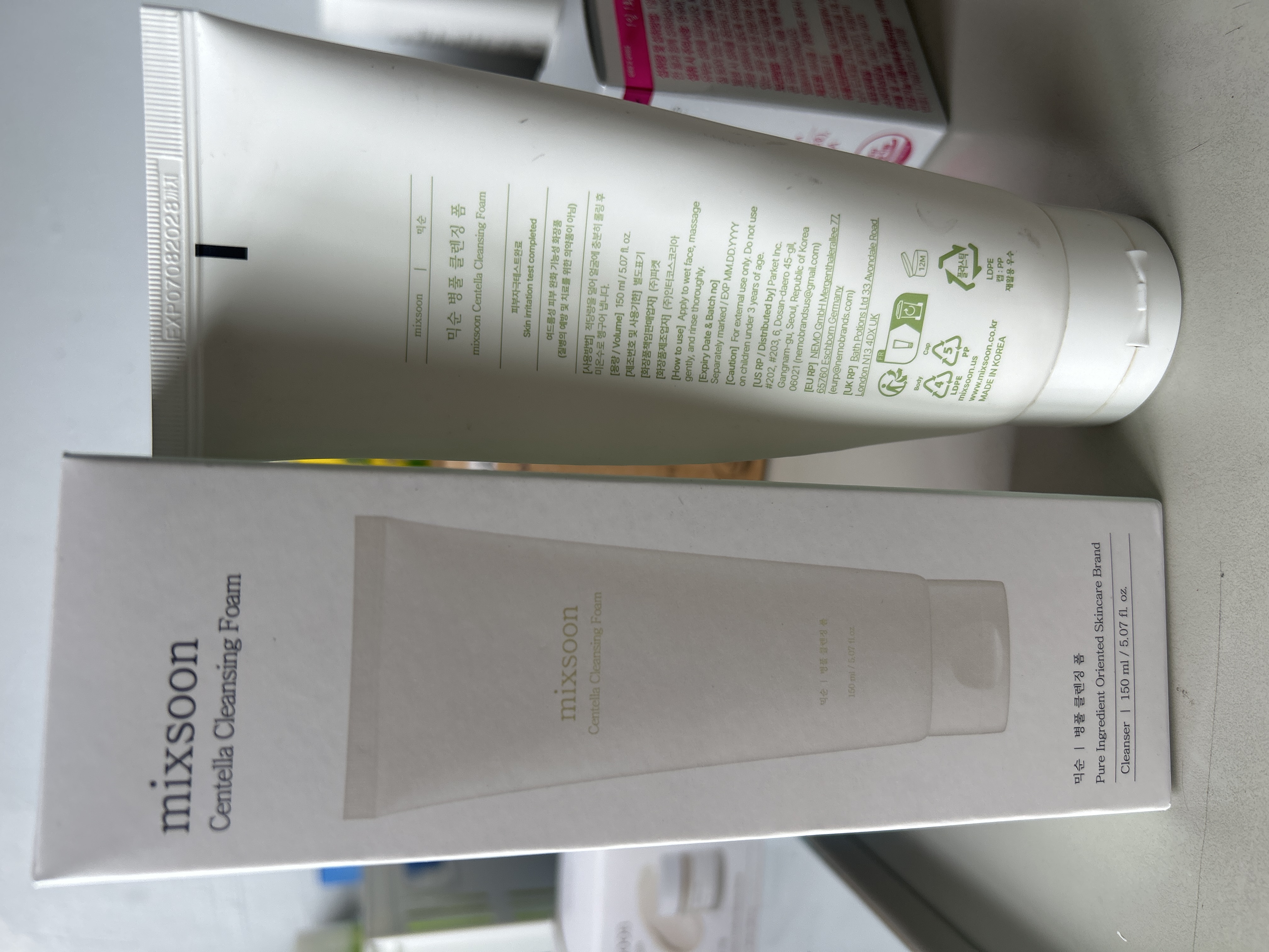 mixsoon ツボクサクレンジングフォーム 150ml | OLIVE YOUNG Global