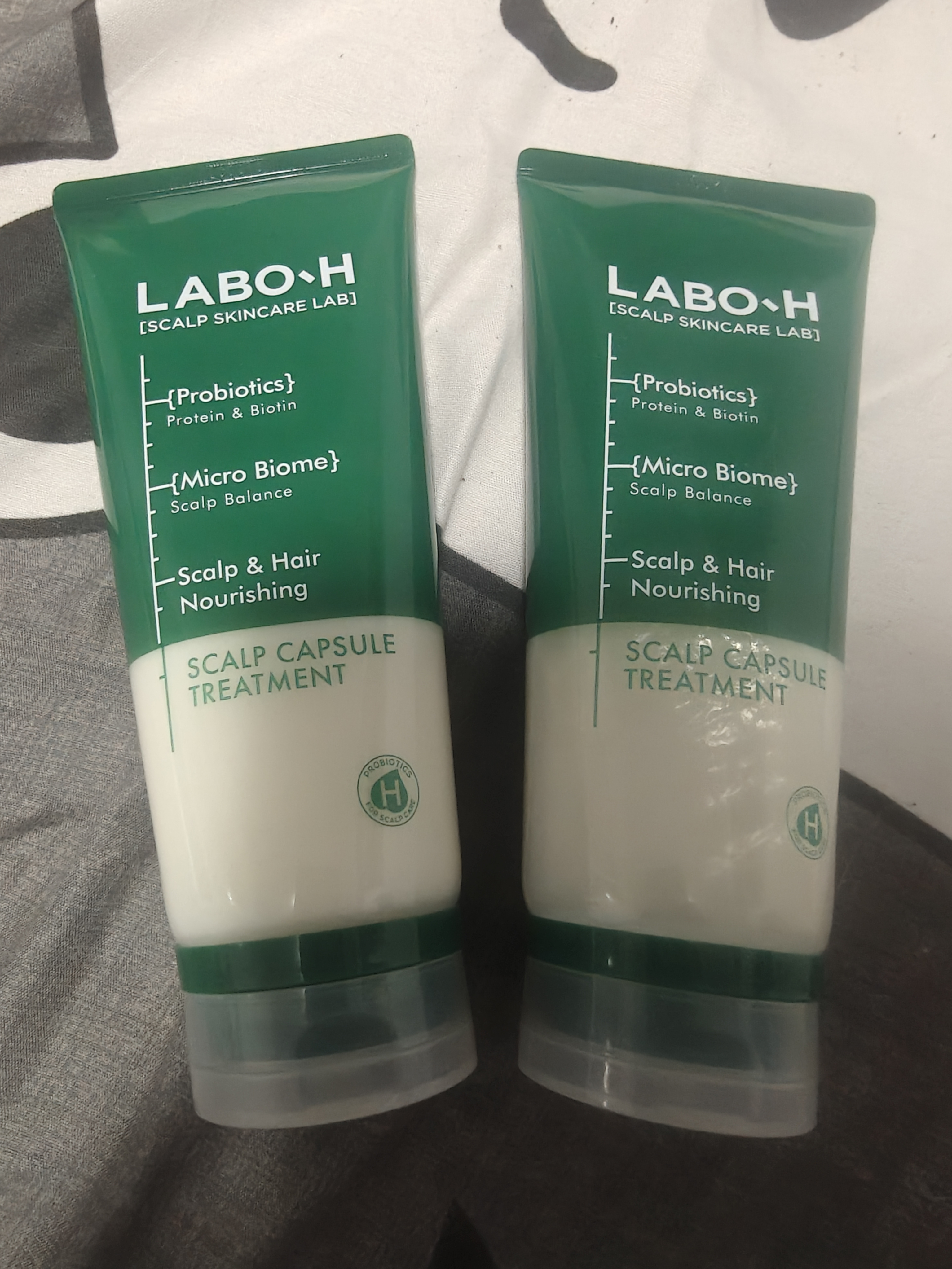 LABO-H 頭皮強化カプセルトリートメント脱毛症状緩和200mlダブル企画