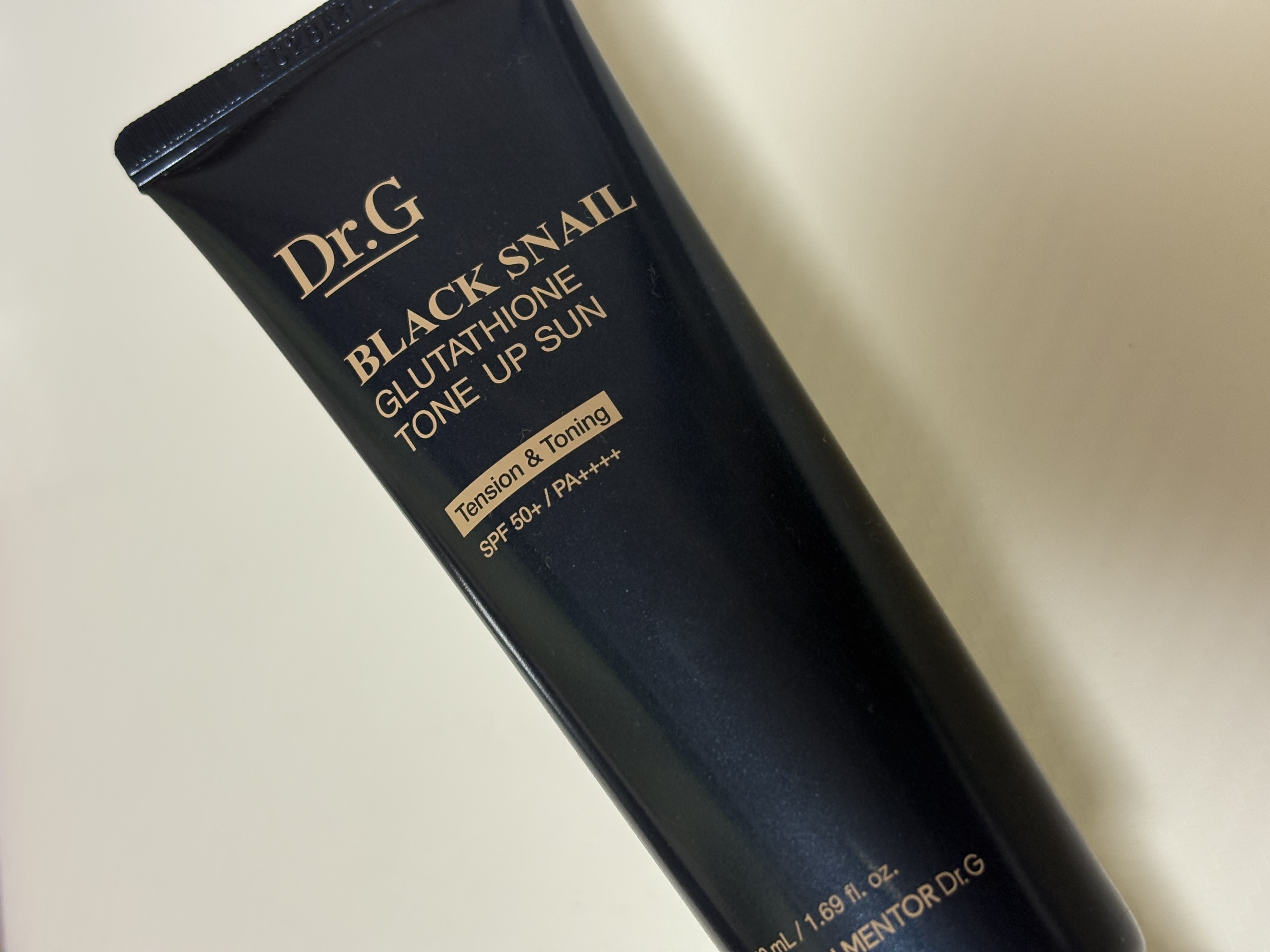dr.g black snail glutathione tone up sun Dr.G Black Snail Glutathione Tone Up Sun 50mL