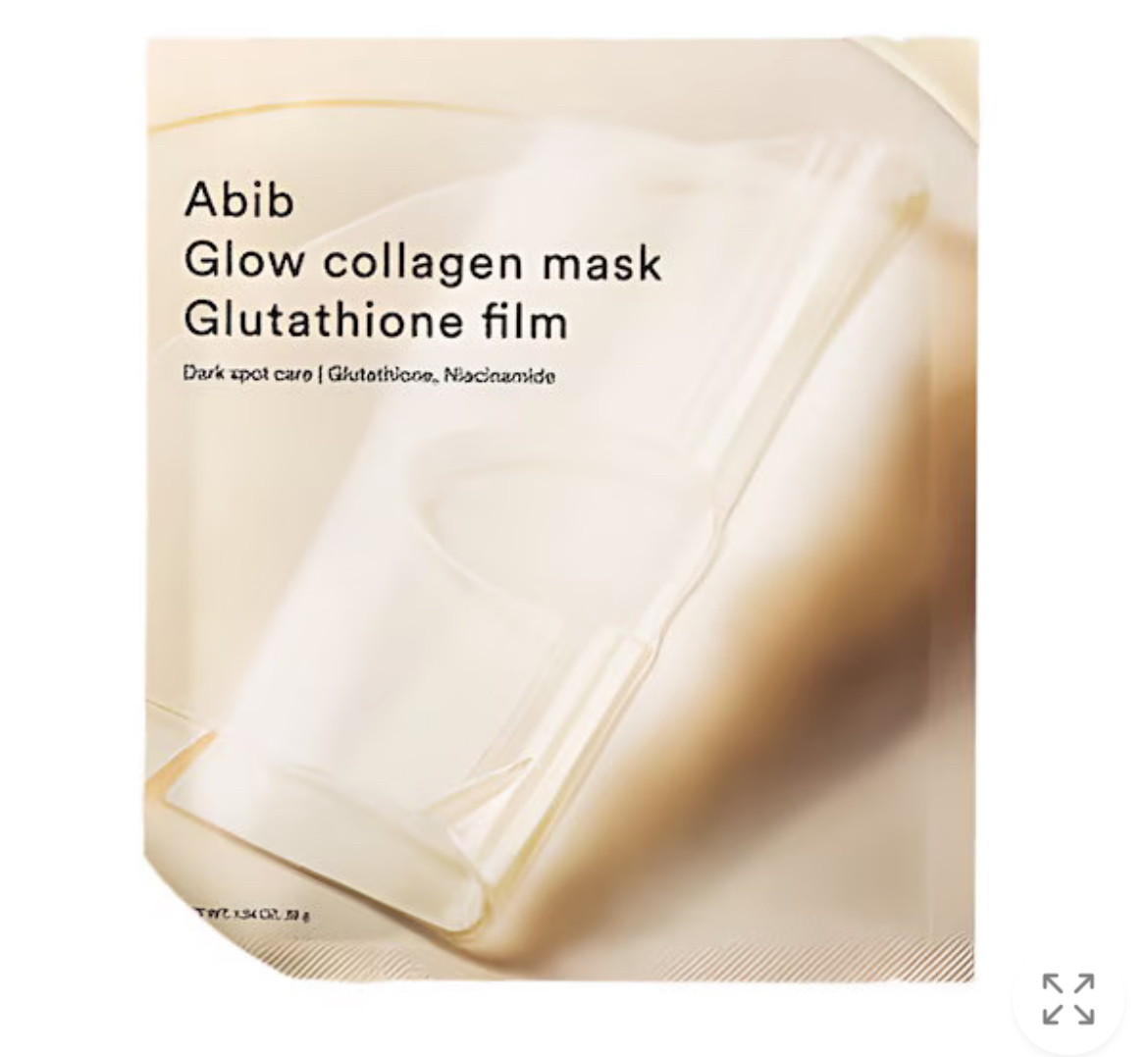 abib glow collagen mask glutathione film Abib Glow Collagen Mask Glutathione Film 1ea