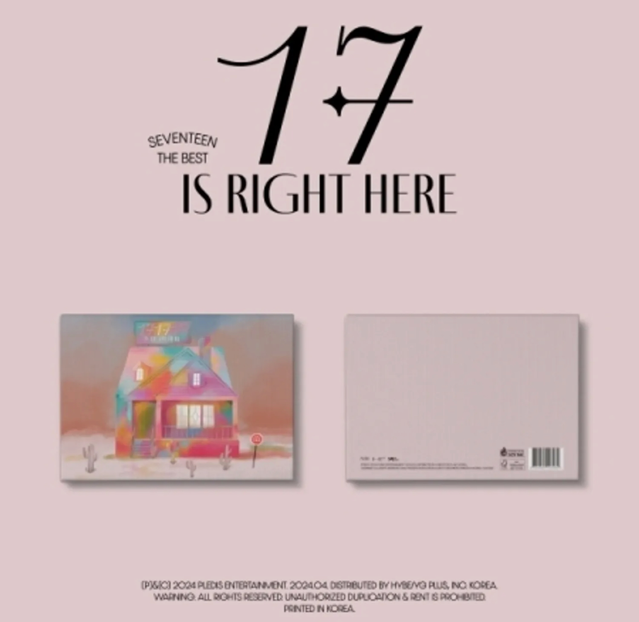 SEVENTEEN - SEVENTEEN BEST ALBUM [17 IS RIGHT HERE] (DELUXE VER