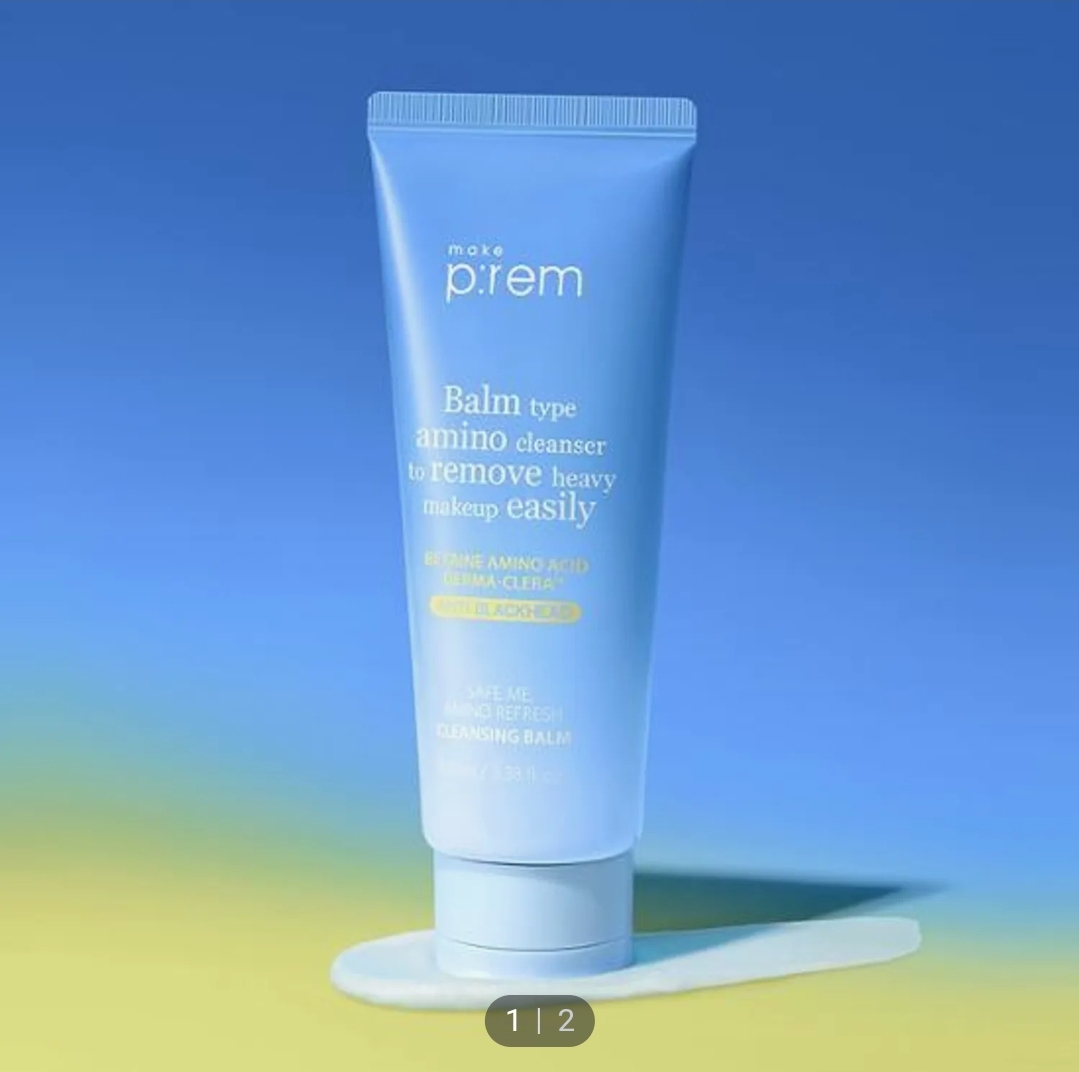 クレンジングバーム makeprem セーフミーアミノリフレッシュクレンジングバーム 100ml
