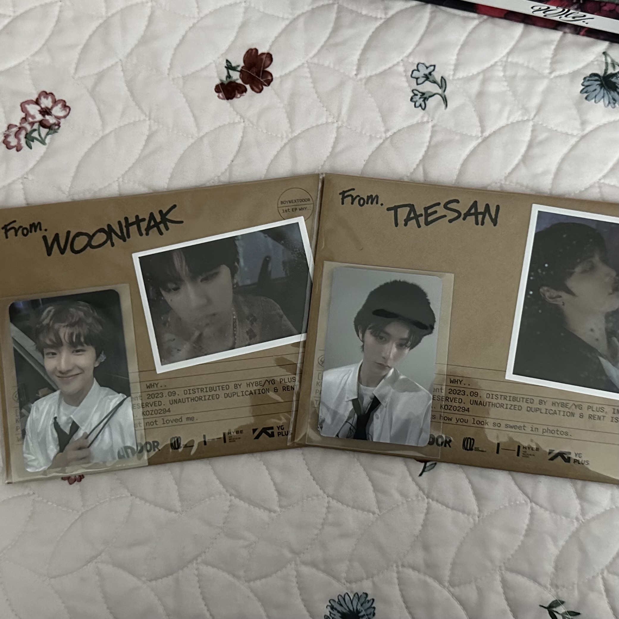 BOYNEXTDOOR - 1ST EP 'WHY..' (LETTER VER.) | OLIVE YOUNG Global