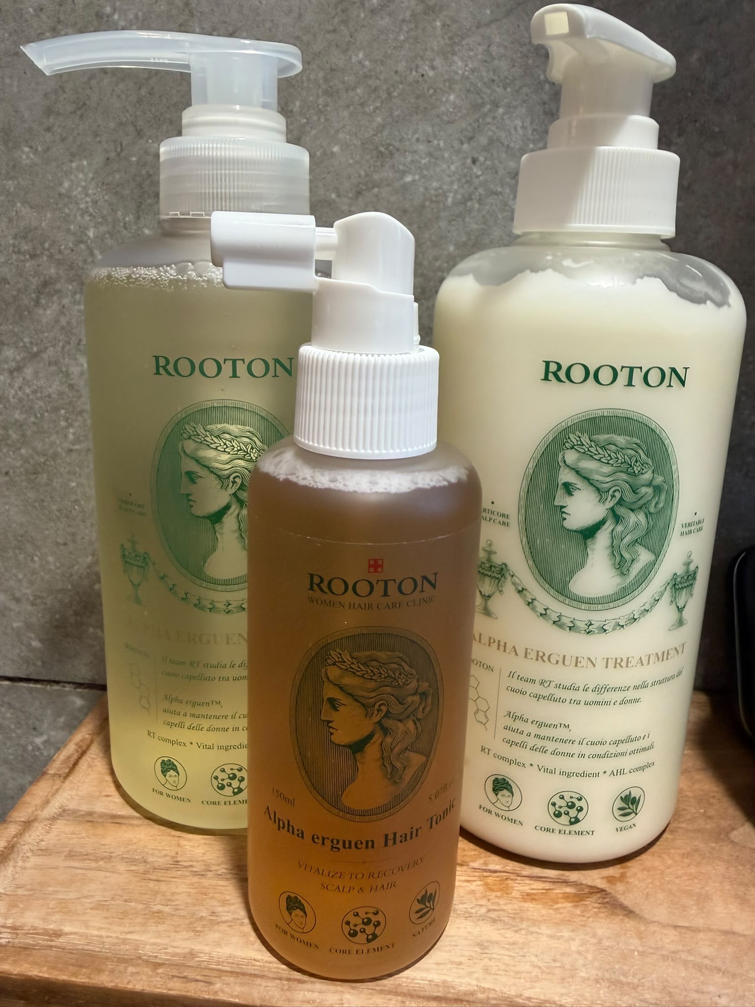 ROOTON アルファエルゲンシャンプー500ml + 70mlプレゼント企画