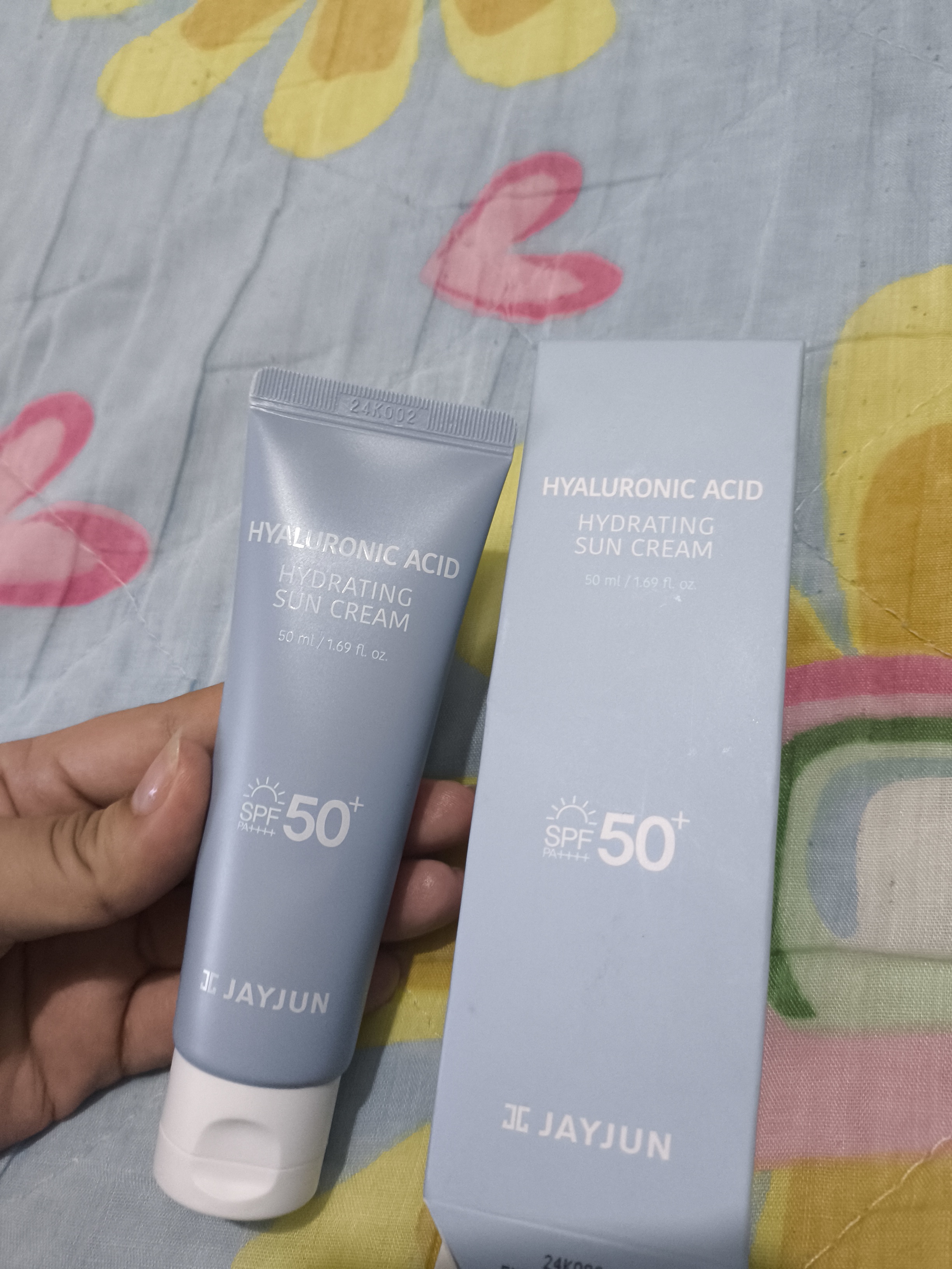 JAYJUN ヒアルロン酸ハイドレーティング日焼け止め 50ml+10ml | OLIVE