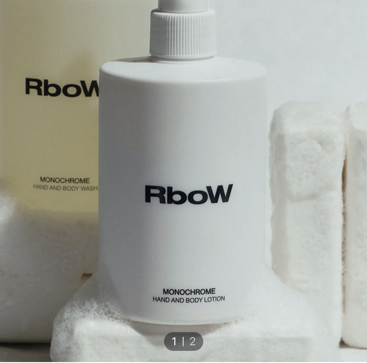Rbow Hand & Body Lotion MONOCHROME 300ml | OLIVE YOUNG Global