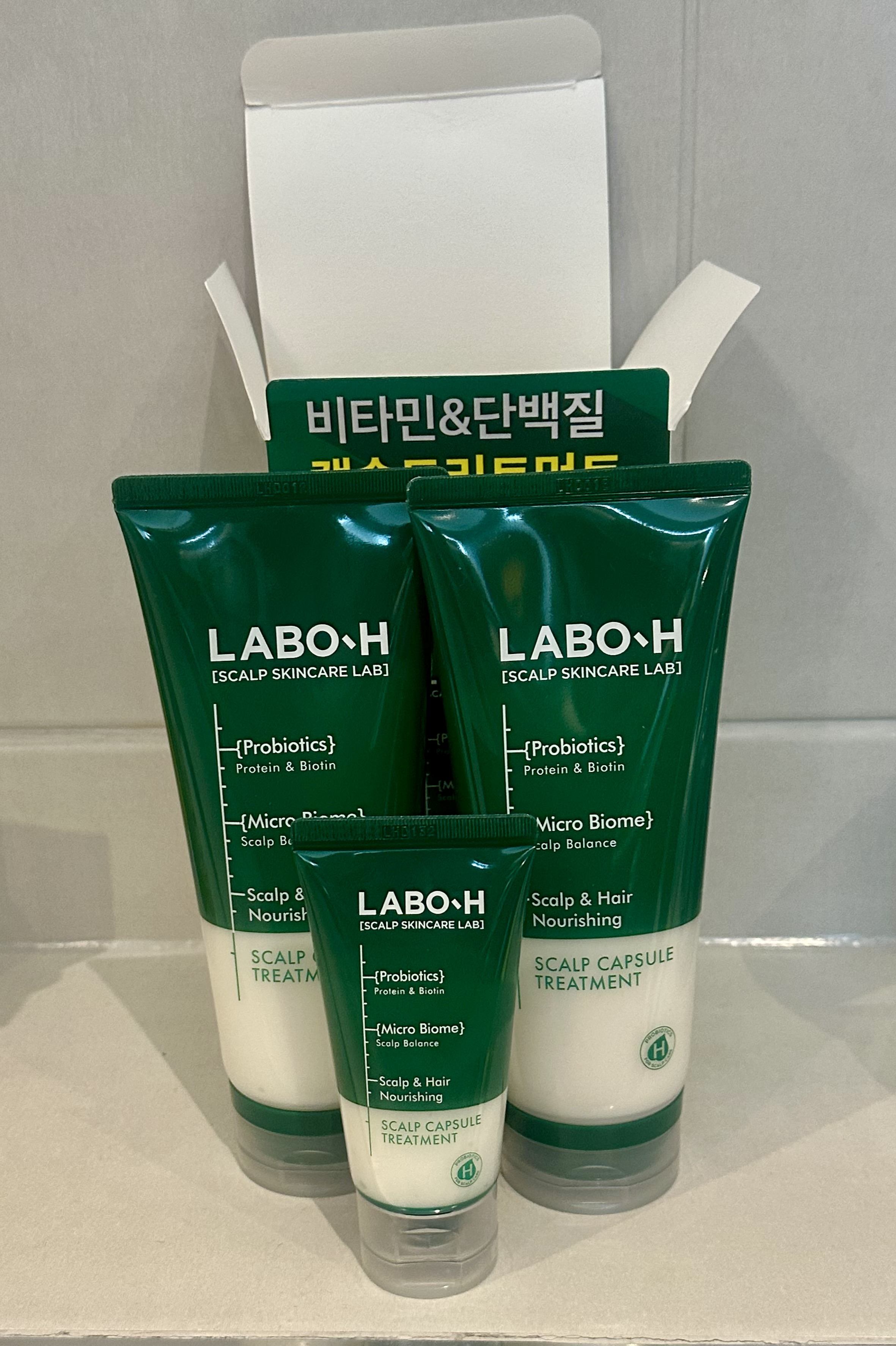 LABO-H 頭皮強化クリニックカプセルトリートメント脱毛症状緩和 200ml