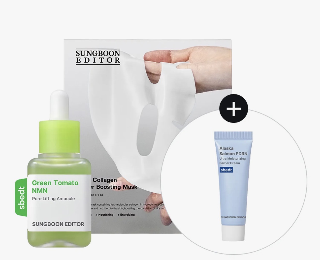 SUNGBOON EDITOR グリーントマトNMNポアリフティングアンプル40ml
