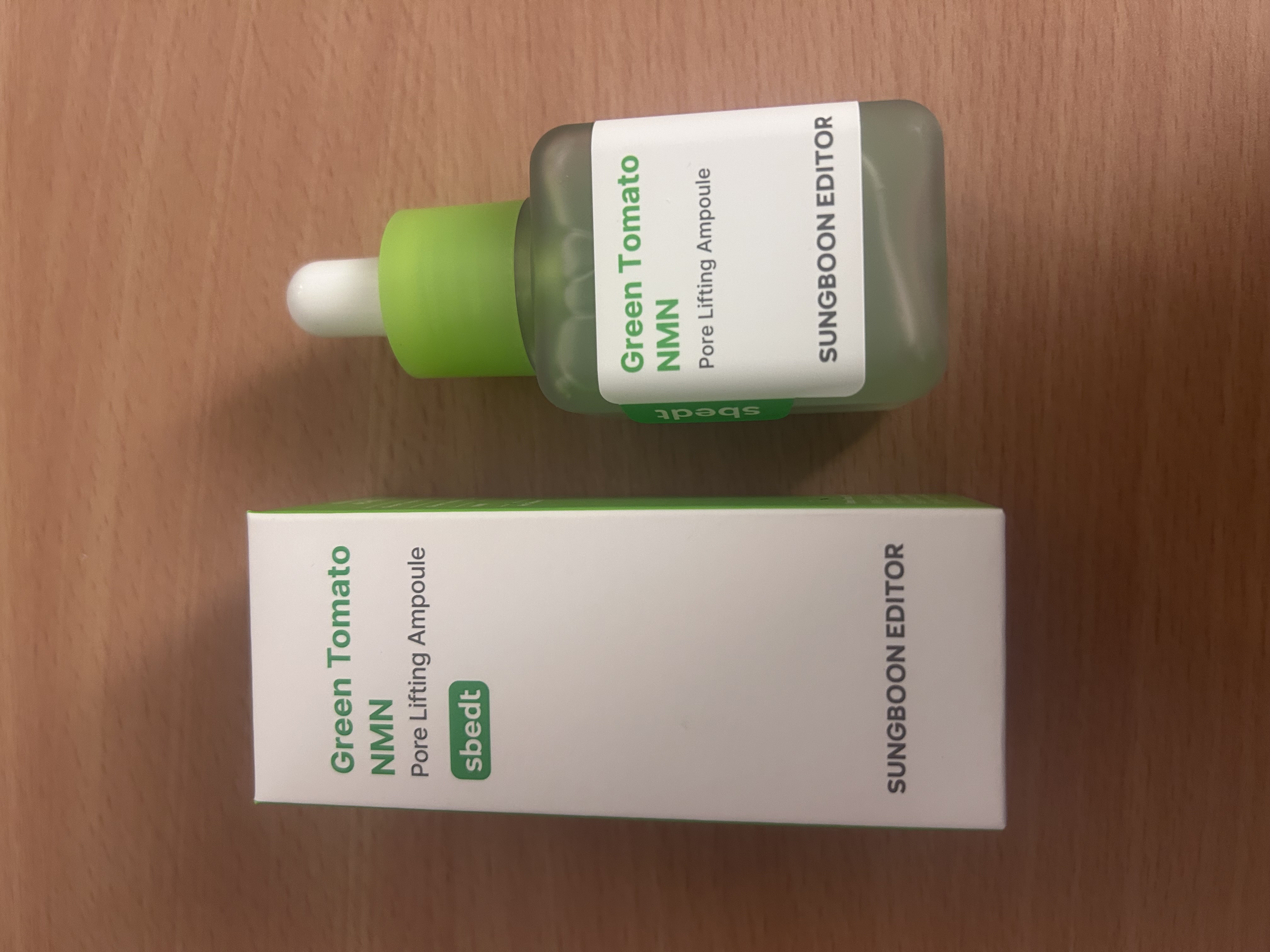 SUNGBOON EDITOR グリーントマトNMNポアリフティングアンプル40ml