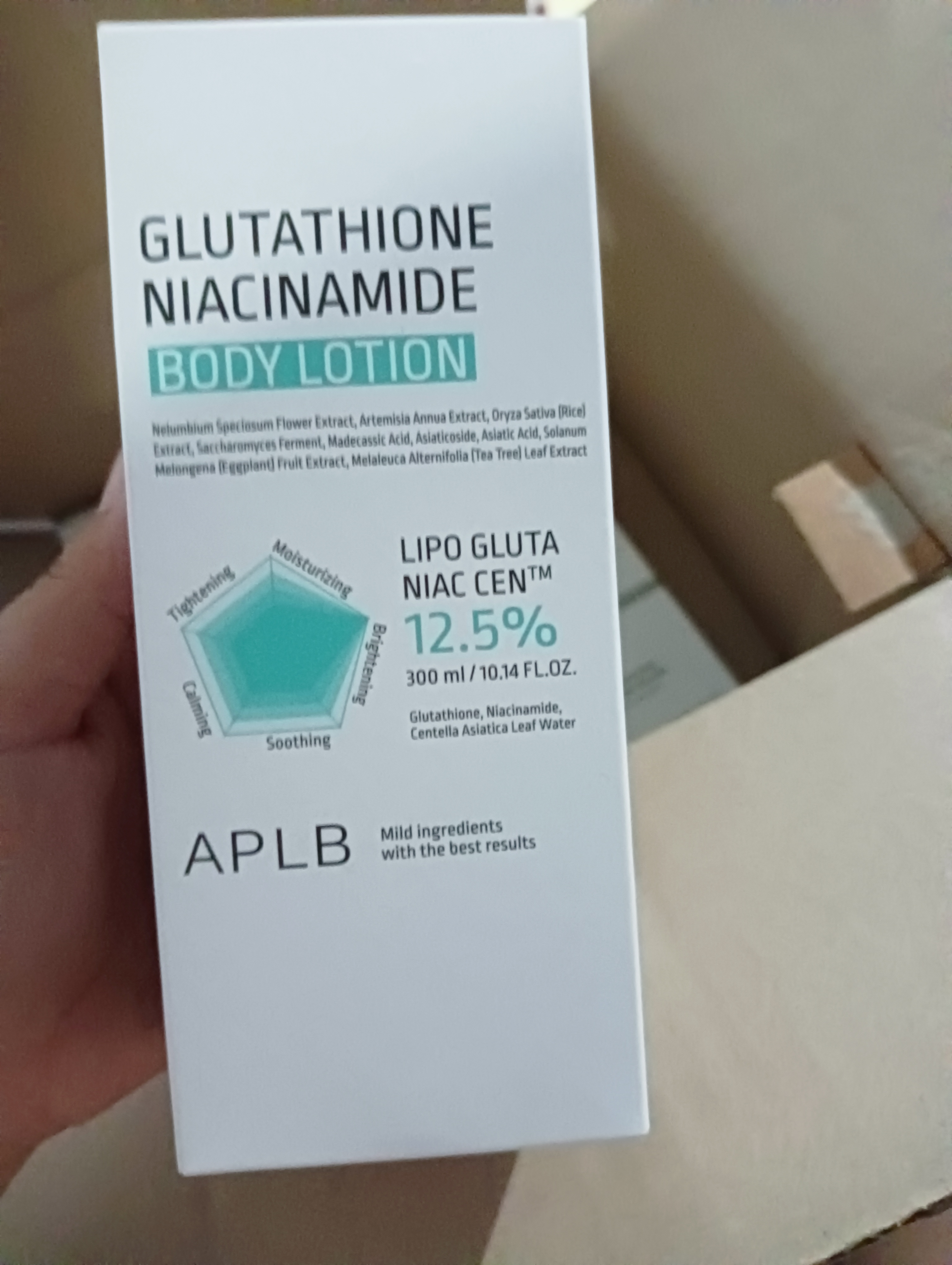 APLB グルタチオンナイアシンアミド ボディローション 300ml