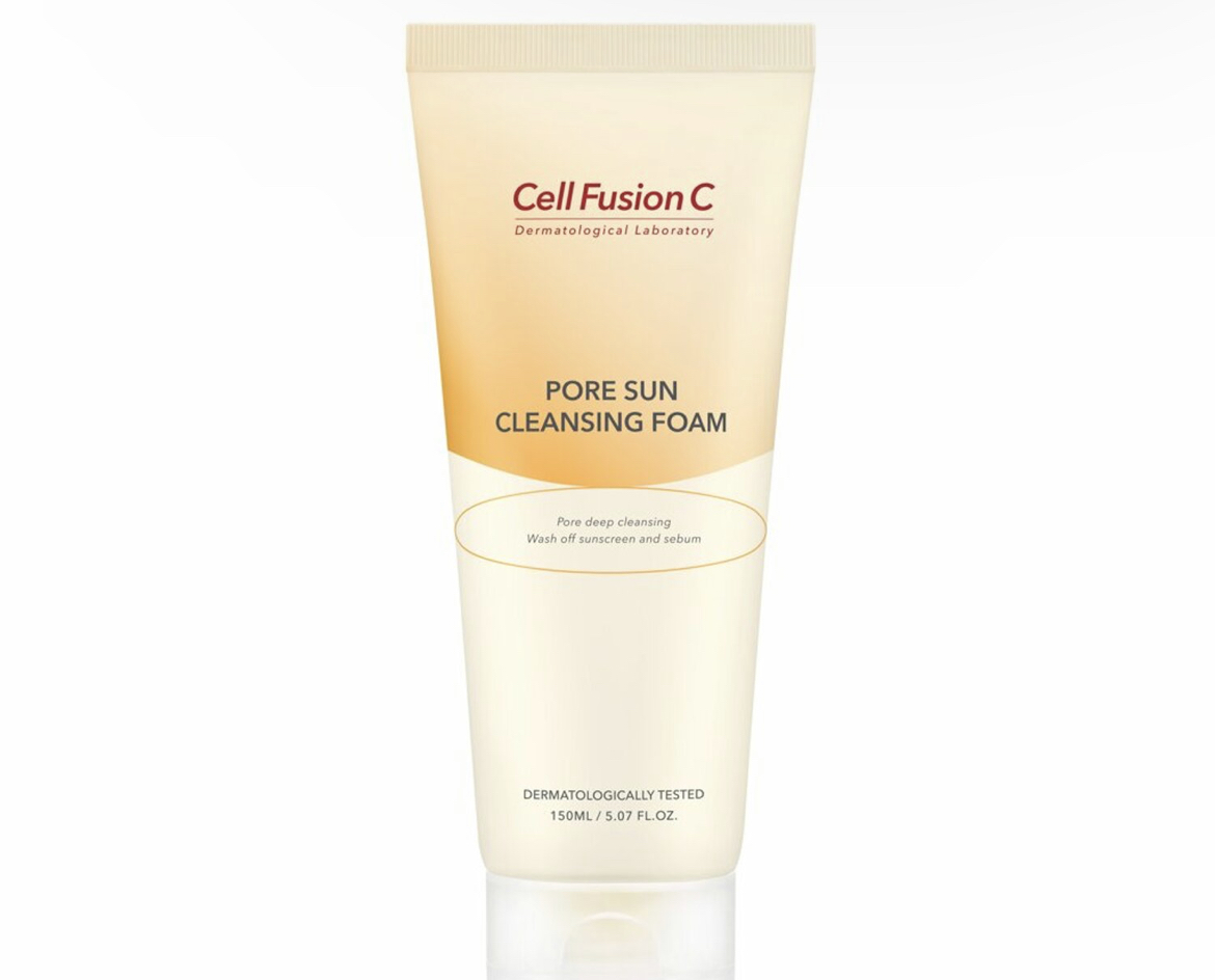 Cell Fusion C Pore Sun Cleansing Foam 150mL | OLIVE YOUNG Global