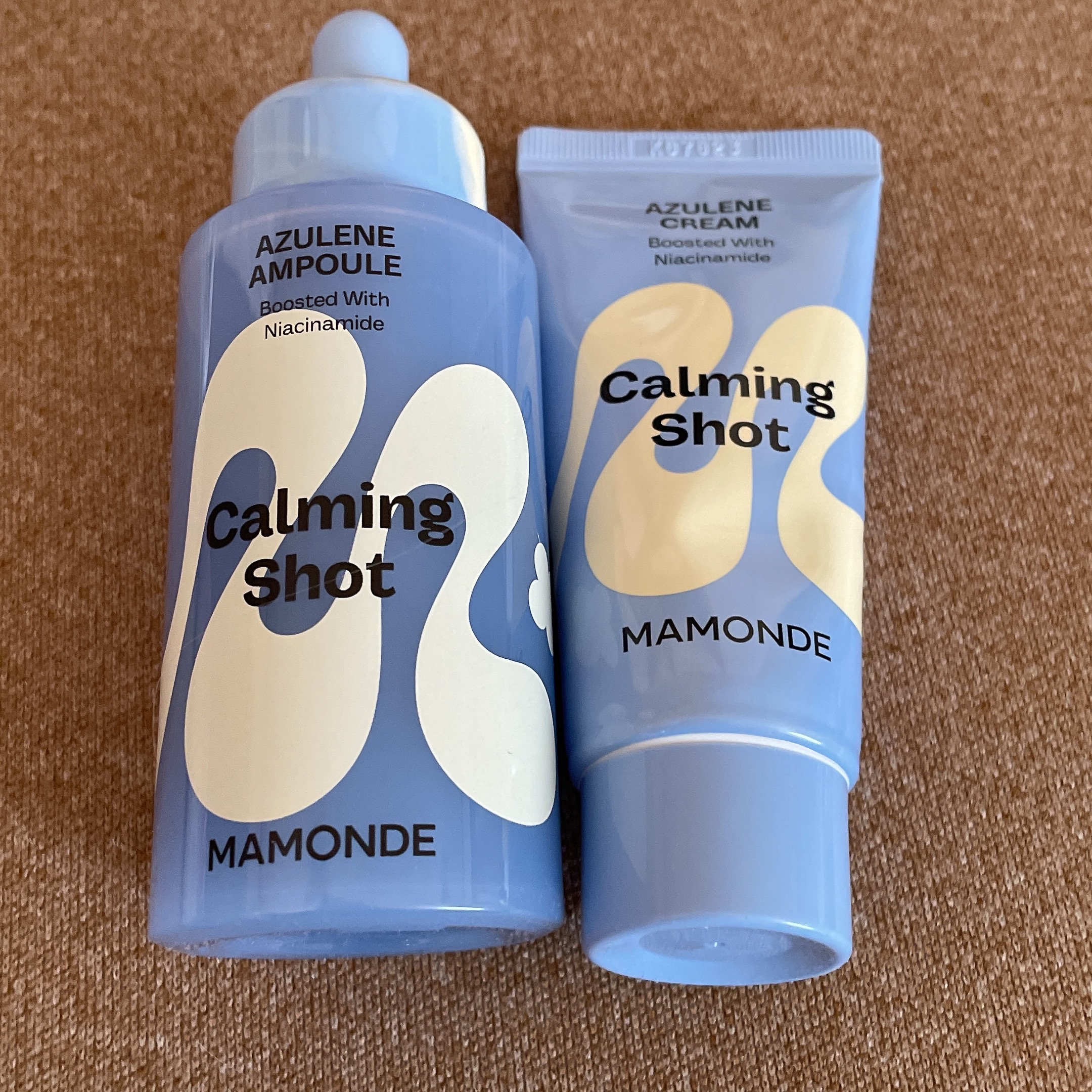 Mamonde カーミングショットアズレンアンプル 50ml 企画(+クリーム30ml