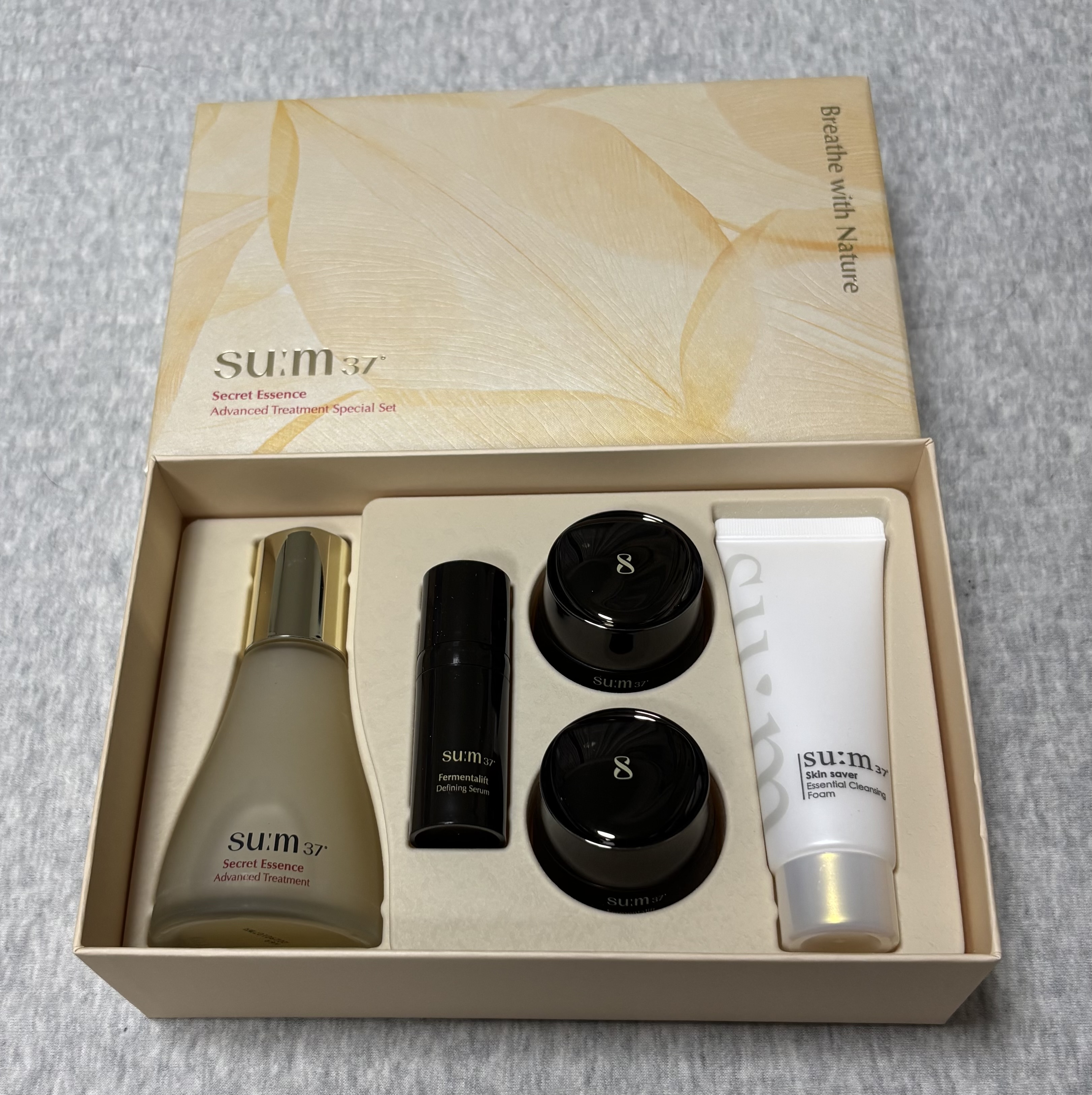 SUM37 シークレットエッセンス 80ml企画(+セラム10ml+クリーム10ml+