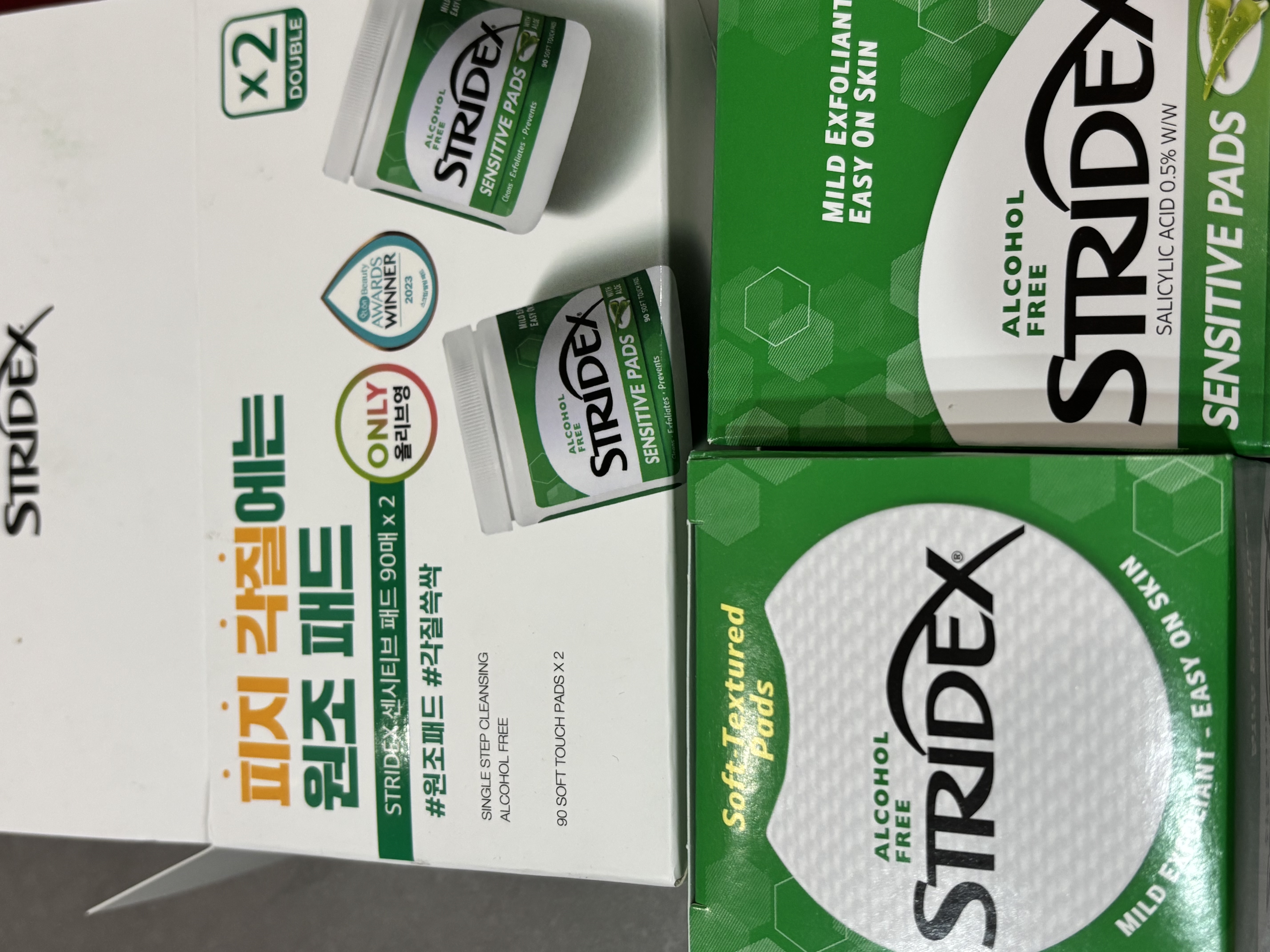 STRIDEX センシティブパッド 90枚ダブル企画 | OLIVE YOUNG Global