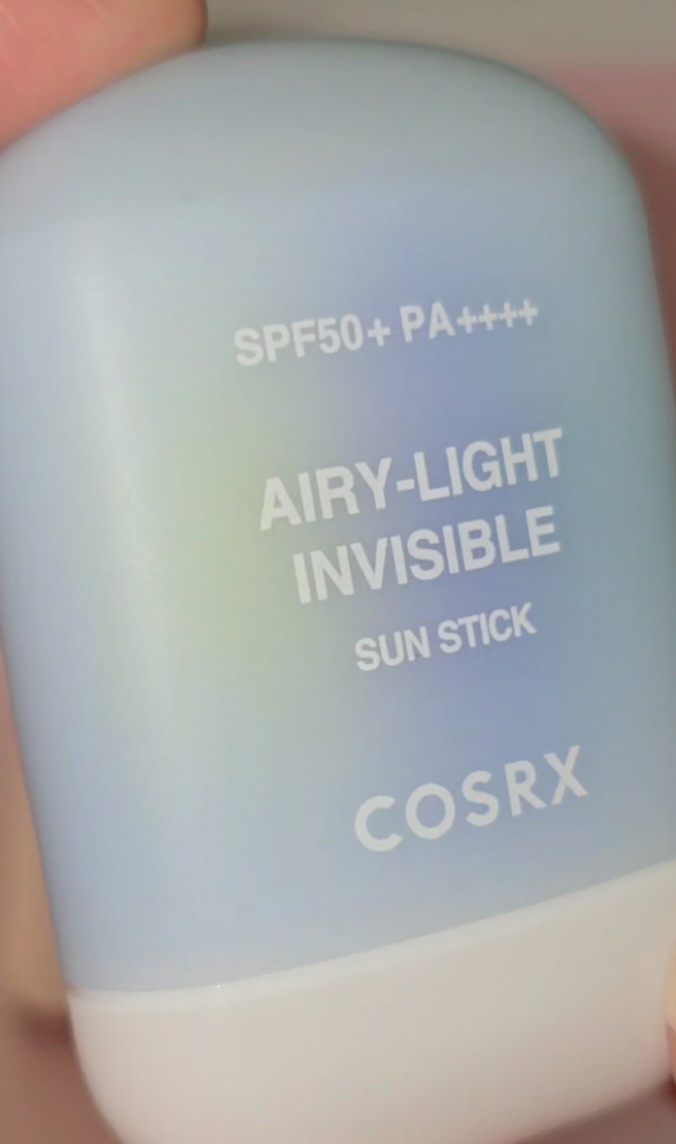 COSRX Airy-Light Invisible SunStick SPF50 PA++++ - Matte Sonnencreme Im Stick, Ohne Weißschleier, Mit Zink-PCA, 19g
