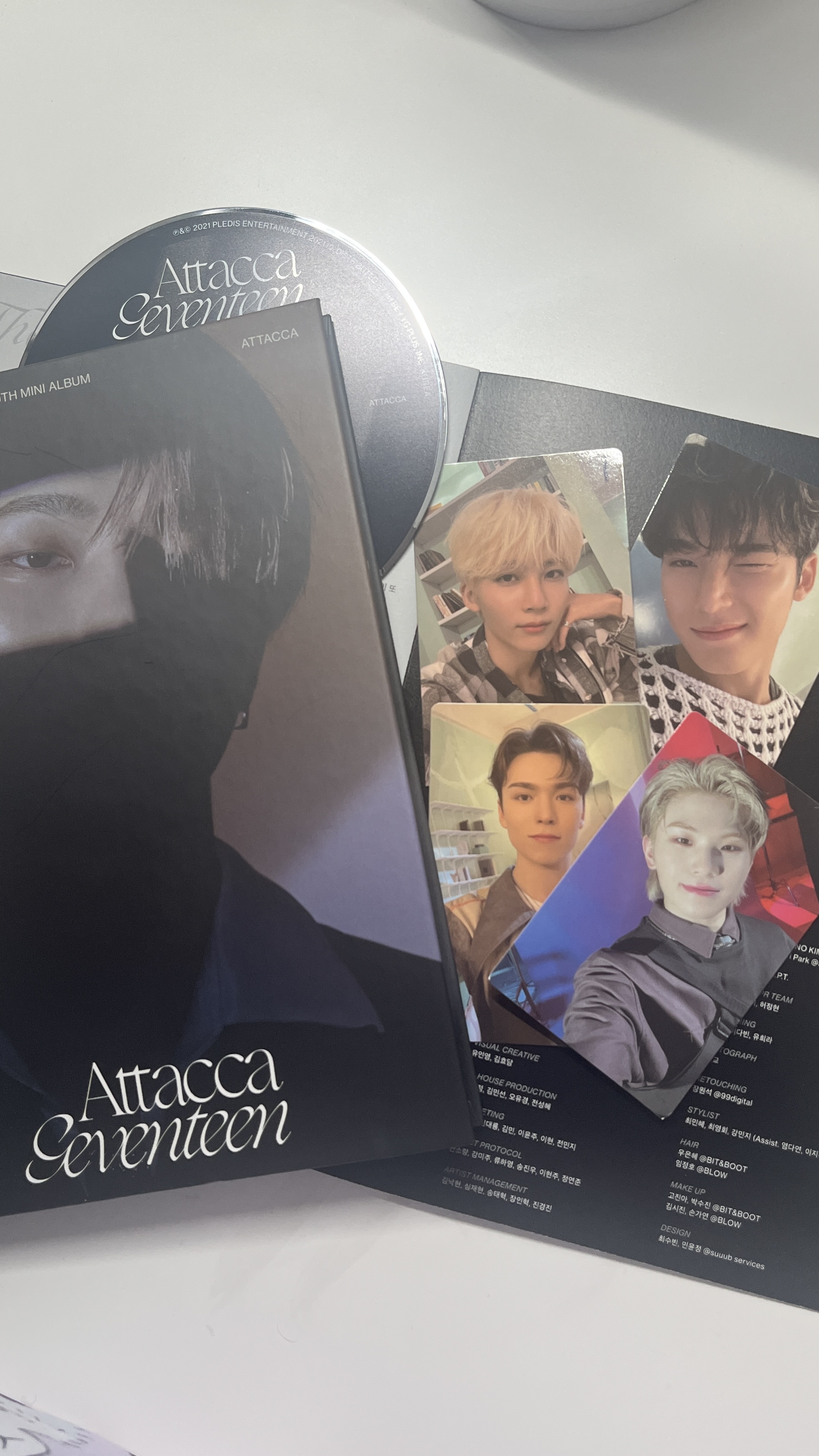 Random] SEVENTEEN - 9TH MINI ALBUM 'ATTACCA' (CARAT VER.) | OLIVE