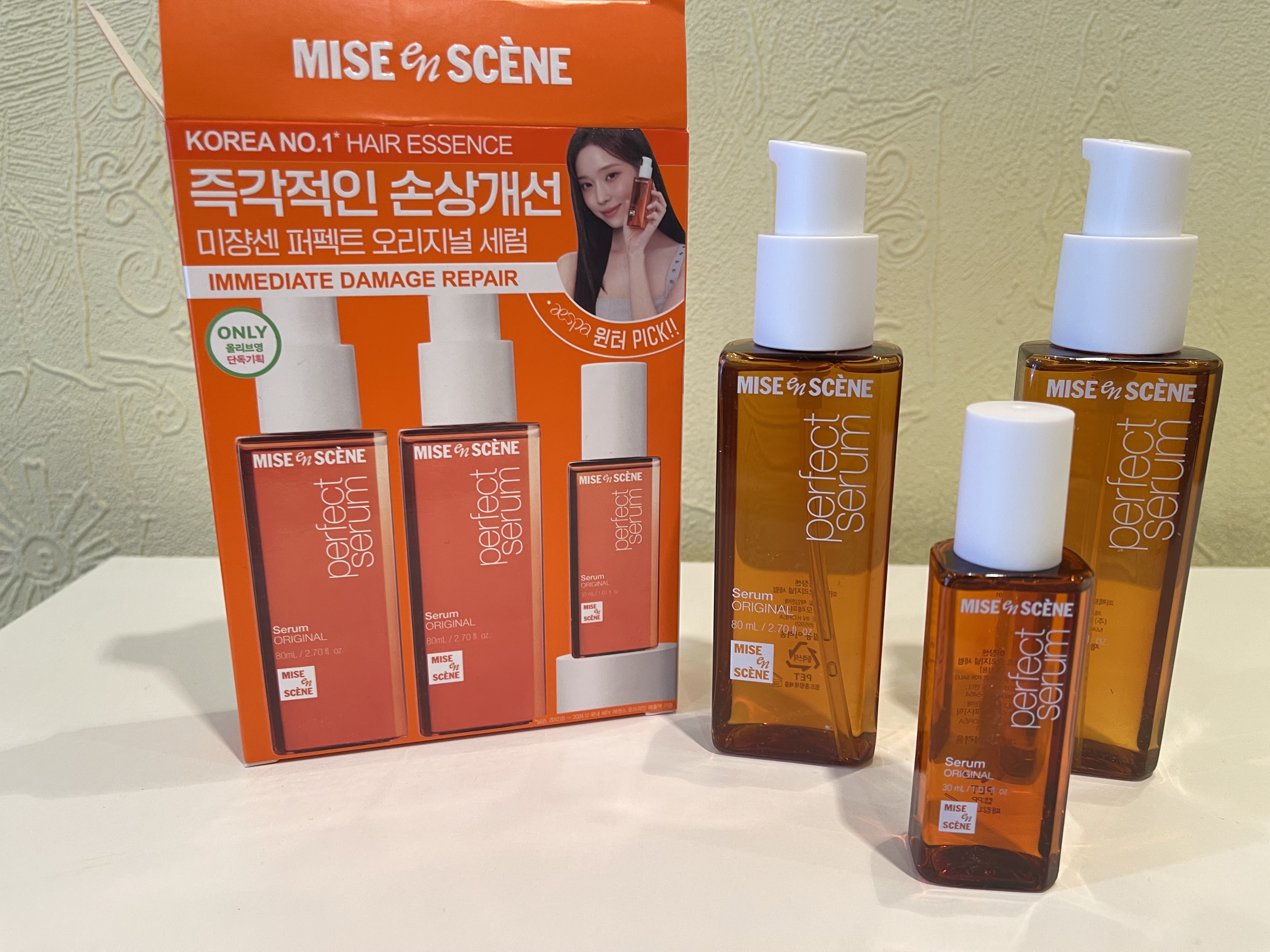 Mise-en-scene パーフェクトオリジナルセラム 80ml*2ea+30ml | OLIVE