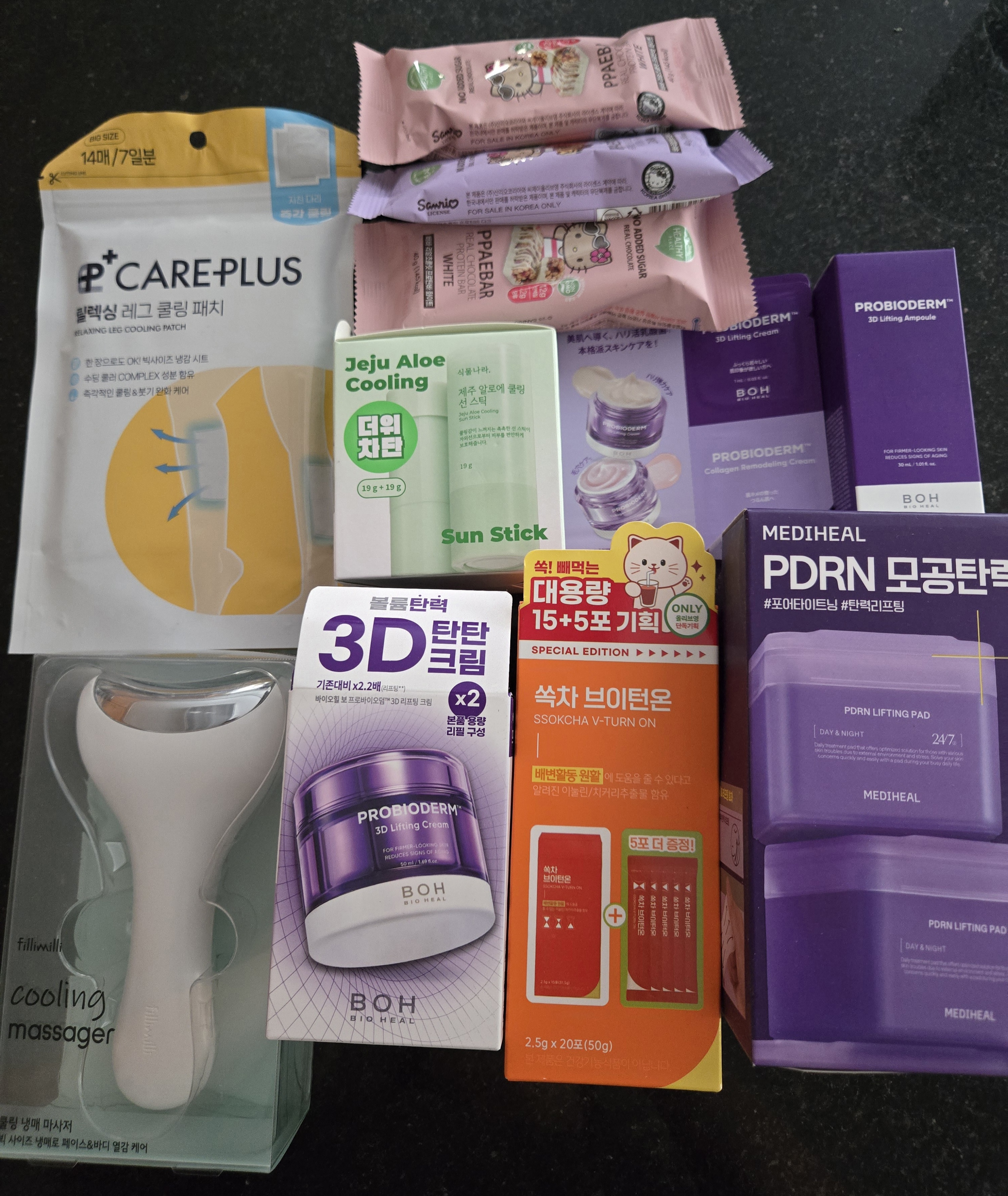 Shingmulnara Jeju Aloe Cooling Sun Stick 19g Refill Set