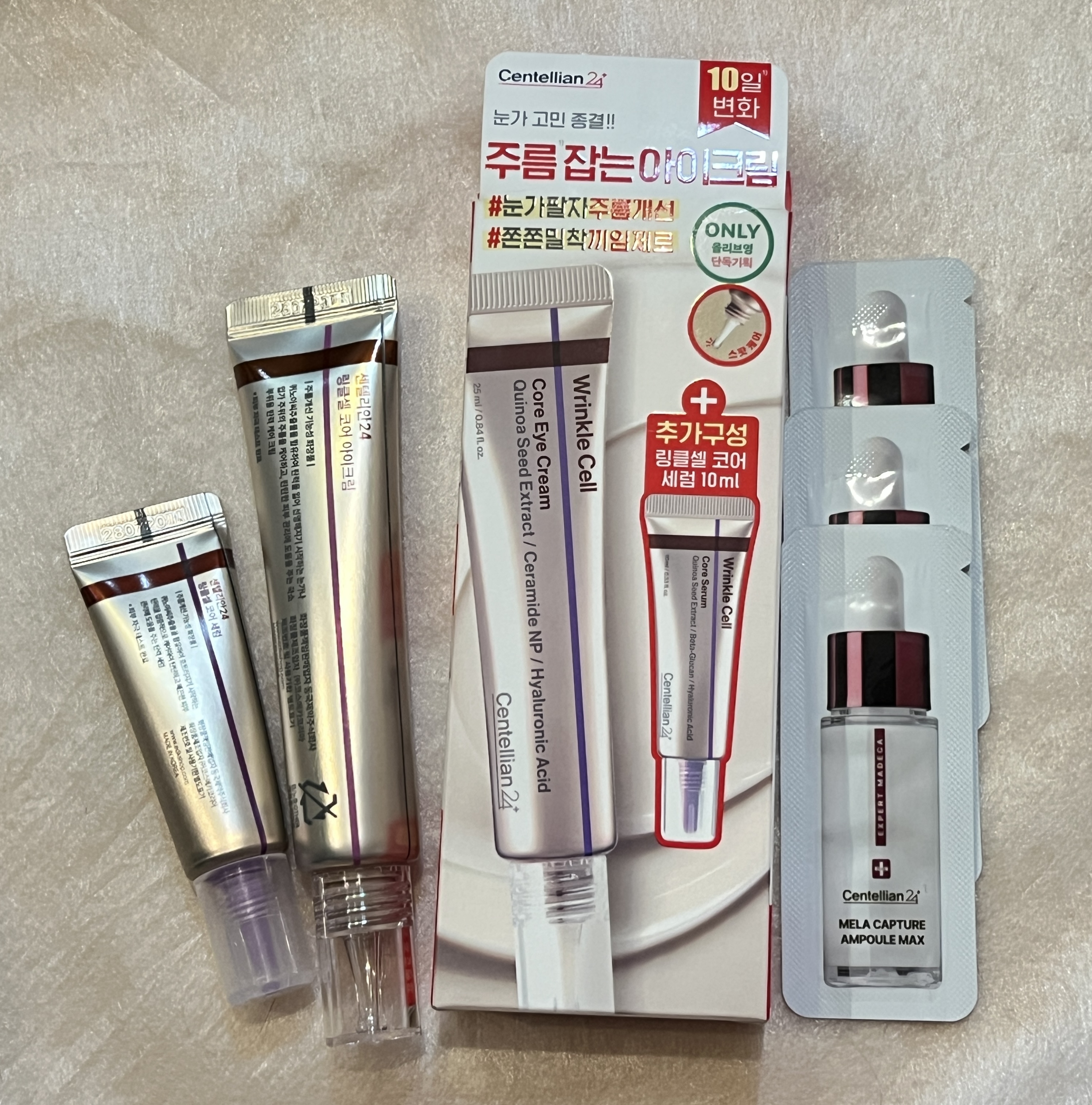 Centellian24 リンクルセルコアアイクリーム 25ml企画(+コアセラム