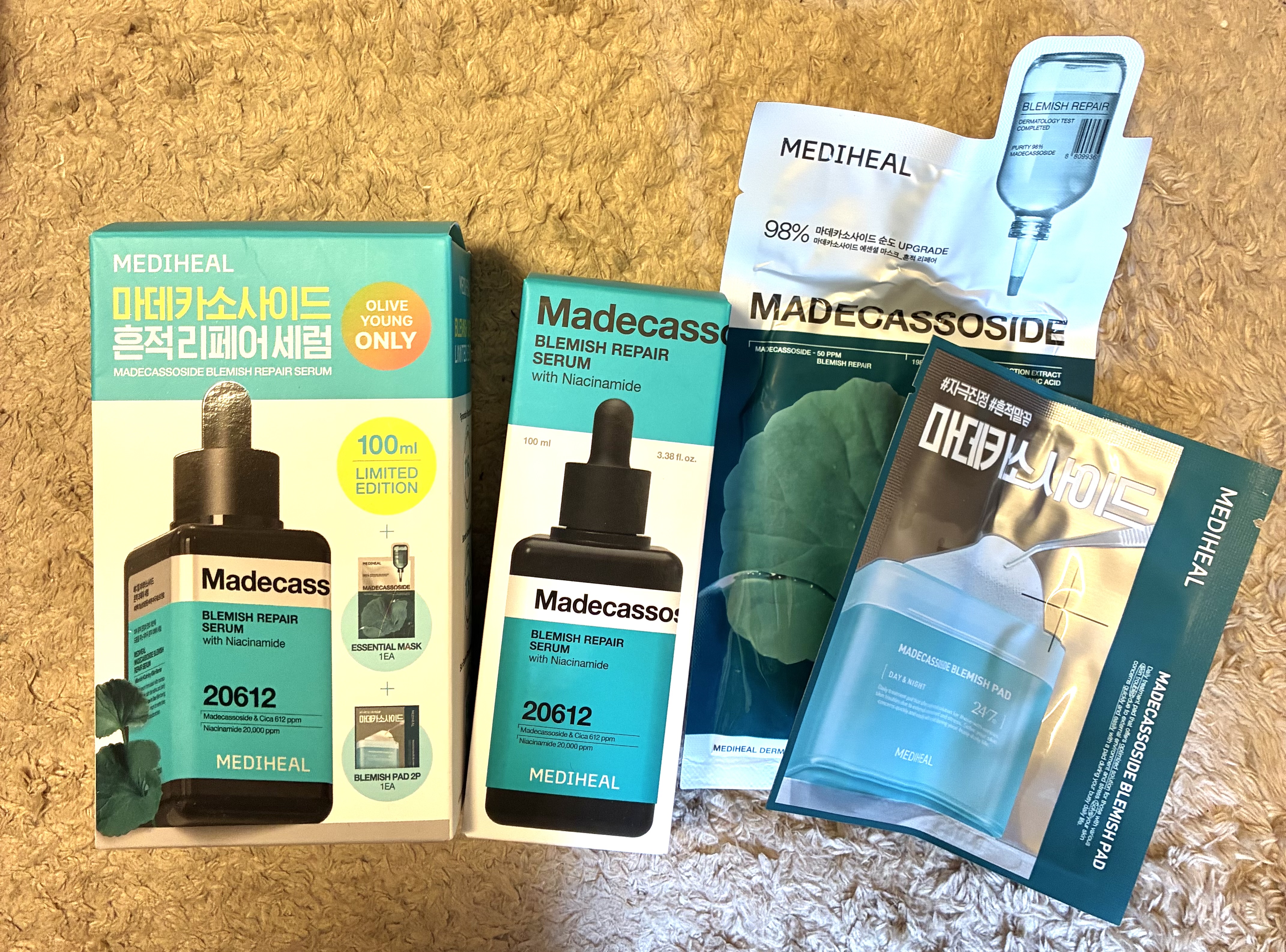 MEDIHEAL マデカソサイドブレミッシュリペアセラム 100ml (+トナー