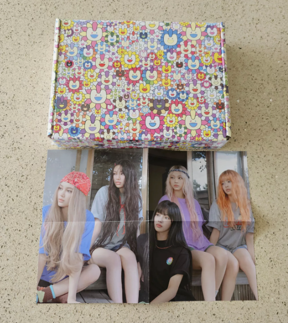 NEWJEANS - [SUPERNATURAL] NJ X MURAKAMI (DRAWSTRING BAG VER