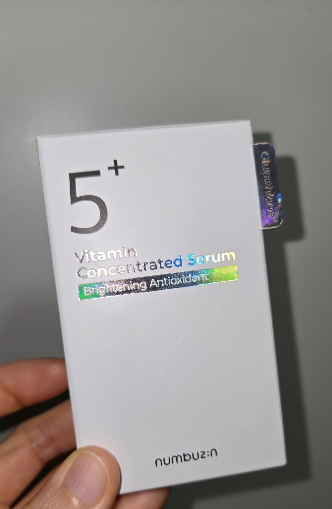 glutathione in cream numbuzin No.5+ Glutathione Vitamin Concentrated Face Serum - Travel Size main image 0