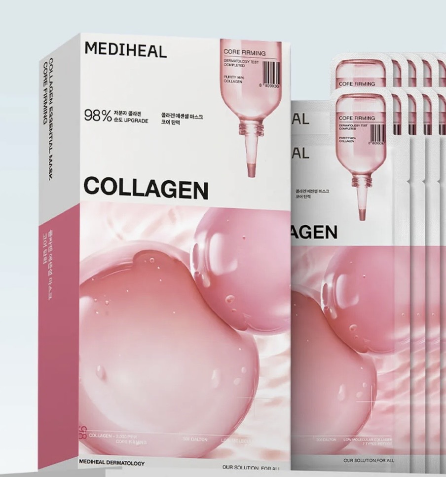 MEDIHEAL コラーゲンエッセンシャルシートマスクコアファーミング 20枚