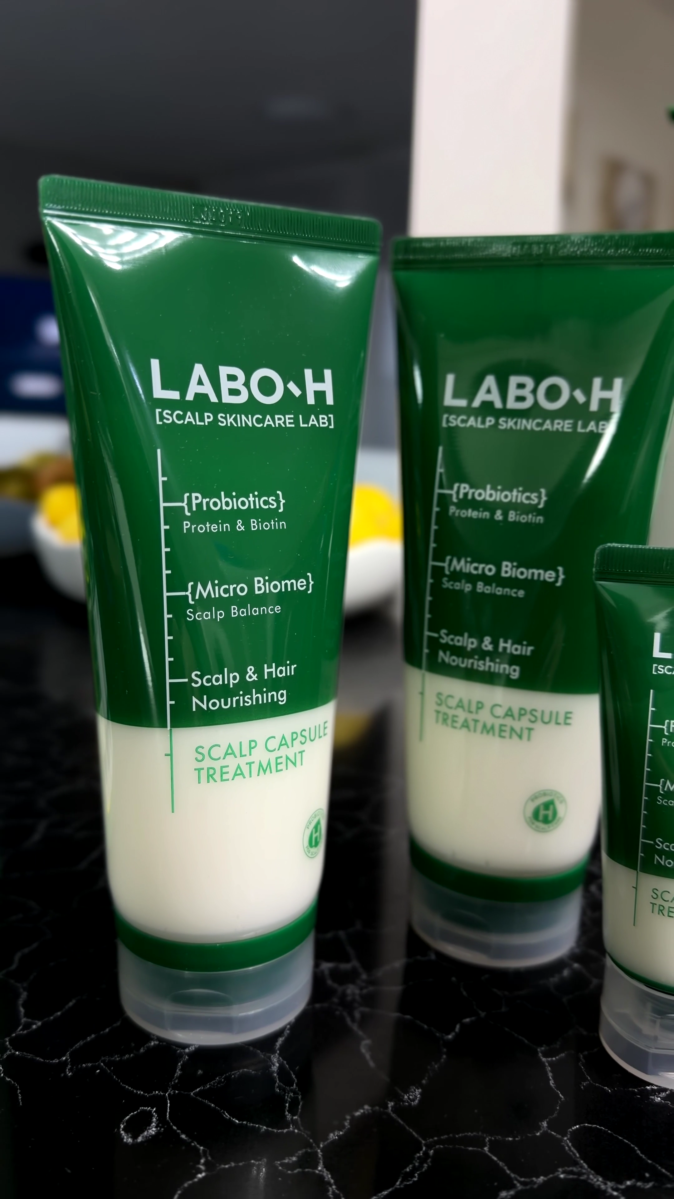 LABO-H Scalp Strengthening Capsule Treatment 200mL Double Set (+