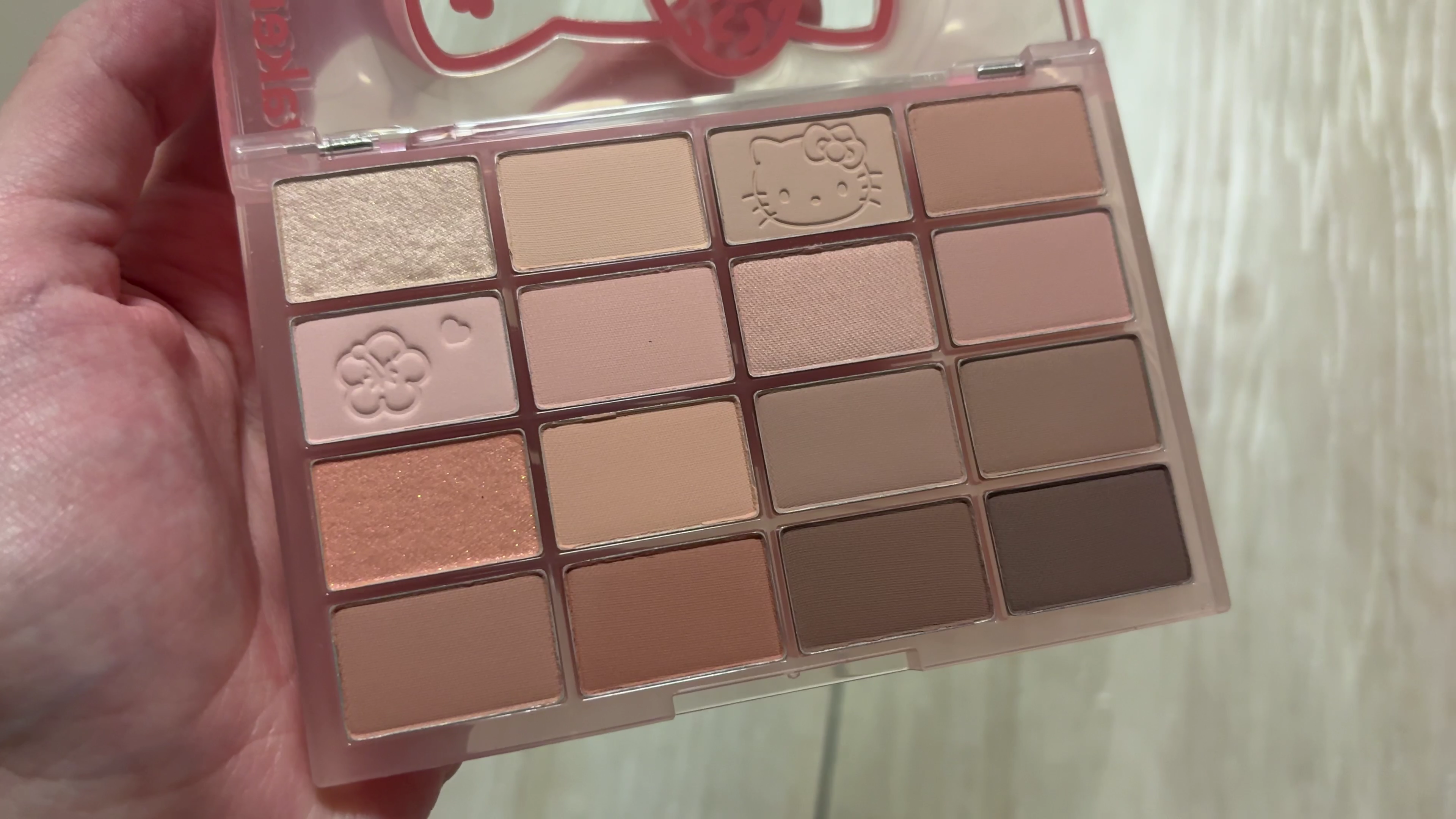 Sanrio EDITION] WAKEMAKE Soft Blurring Eye Palette (Set/Single