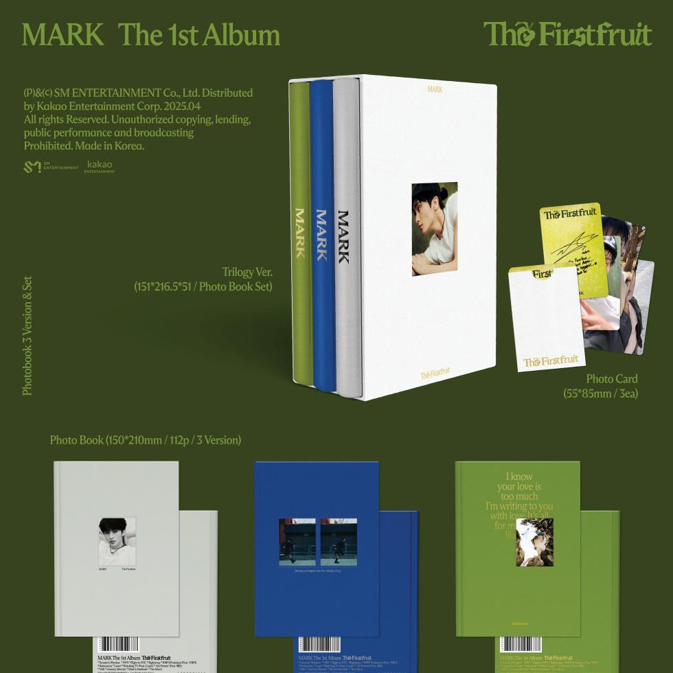 NCT マーク The First Fruits photobook 三種セット MARK THE