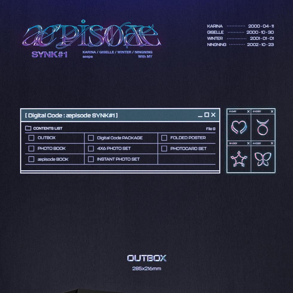 AESPA - AEPISODE SYNK#1 [DIGITAL CODE] | OLIVE YOUNG Global