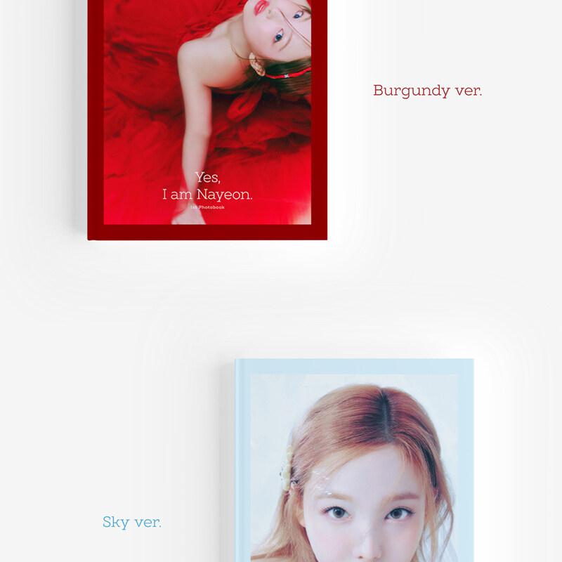 NAYEON (TWICE) - YES, I AM NAYEON. (BURGUNDY VER.) | OLIVE