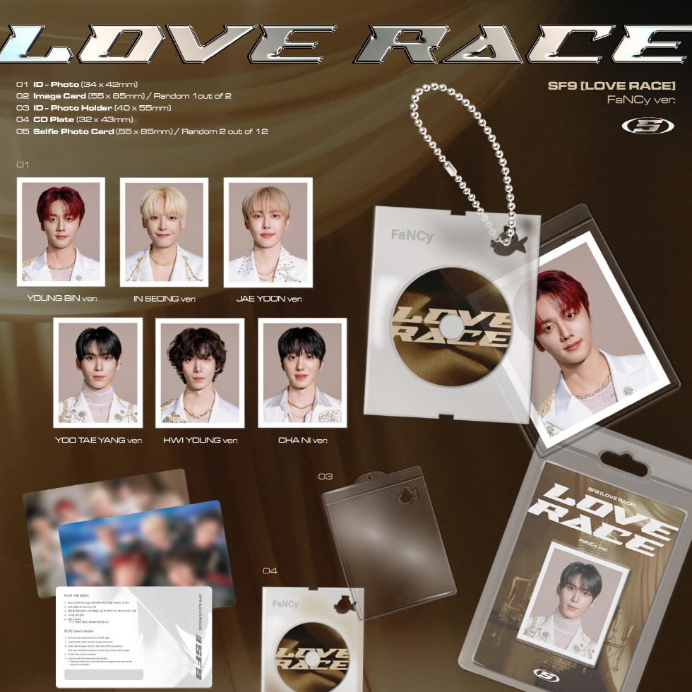 SF9 - 15TH MINI ALBUM [LOVE RACE] (FANCY VER.) | OLIVE YOUNG Global