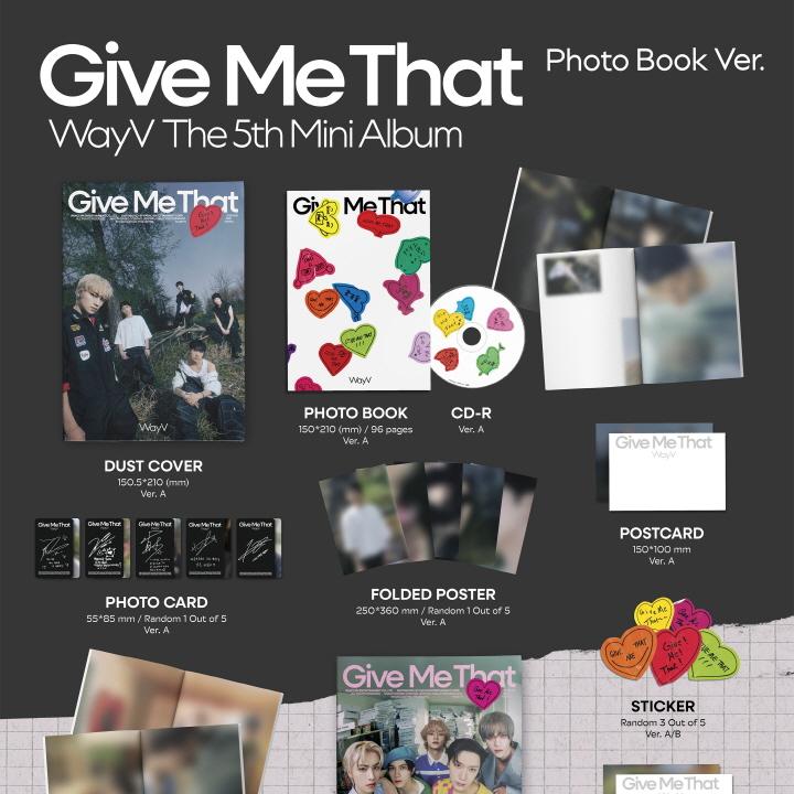 WAYV - 5TH MINI ALBUM [GIVE ME THAT] (PHOTOBOOK VER