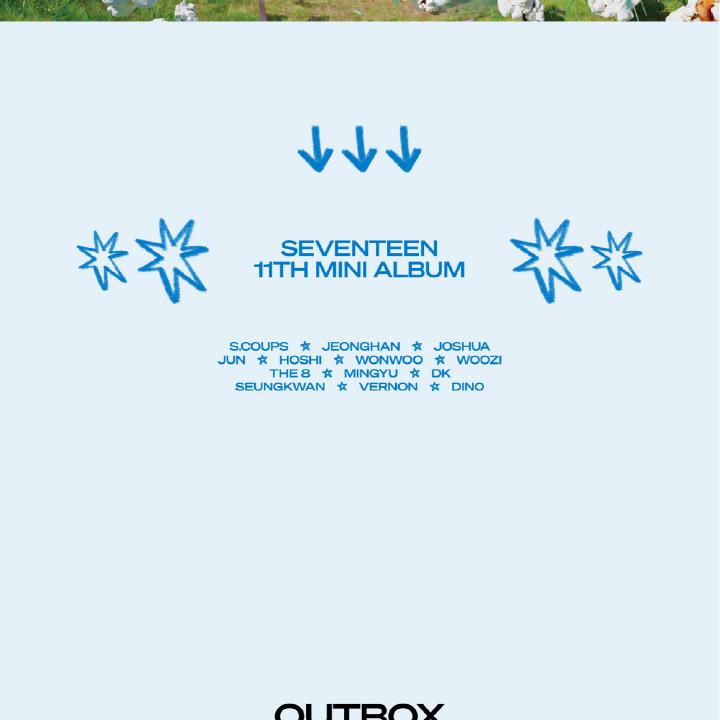 SEVENTEEN - 11TH MINI ALBUM [SEVENTEENTH HEAVEN] CARAT VER