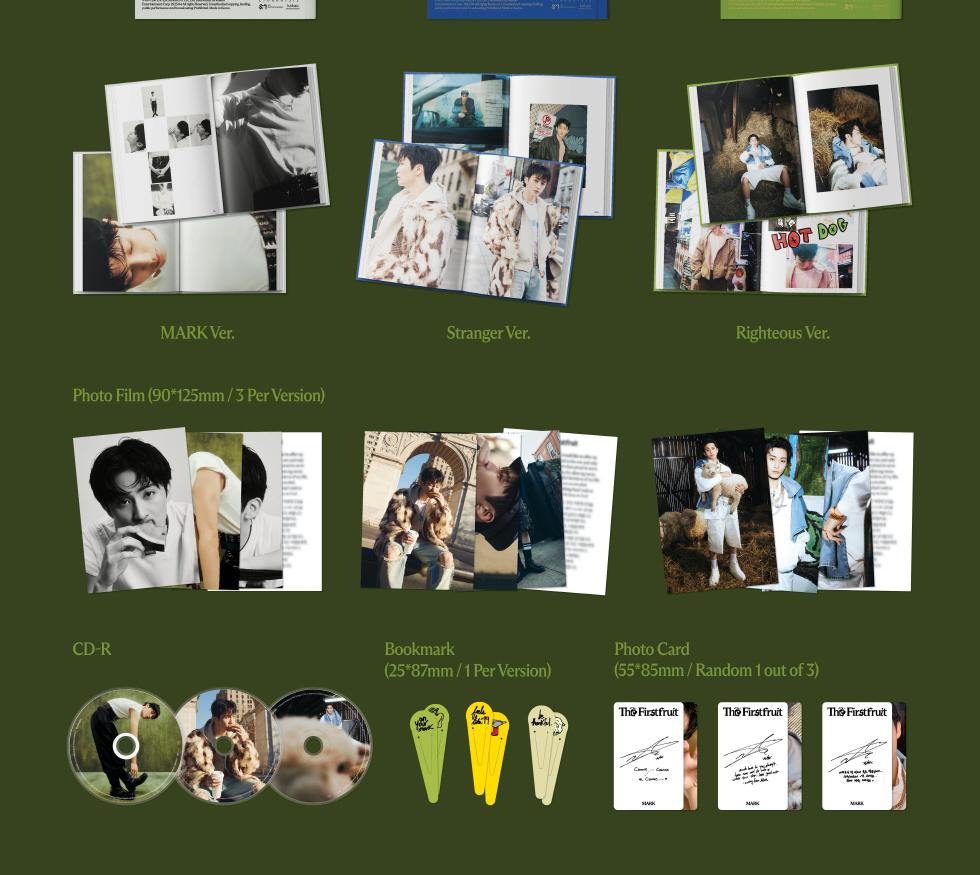 MARK - 1ST ALBUM [THE FIRSTFRUIT] (TRILOGY VER.) | OLIVE YOUNG Global