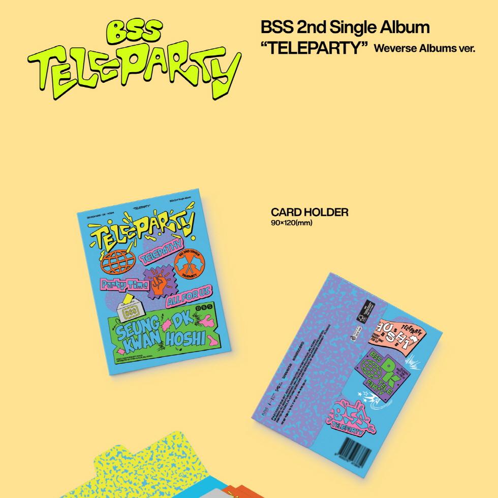 BSS ブソクスン　TELEPARTY サノク　ギフトセット　② BSS 2nd Single Album 'TELEPARTY - SEVENTEEN 세븐틴 Official