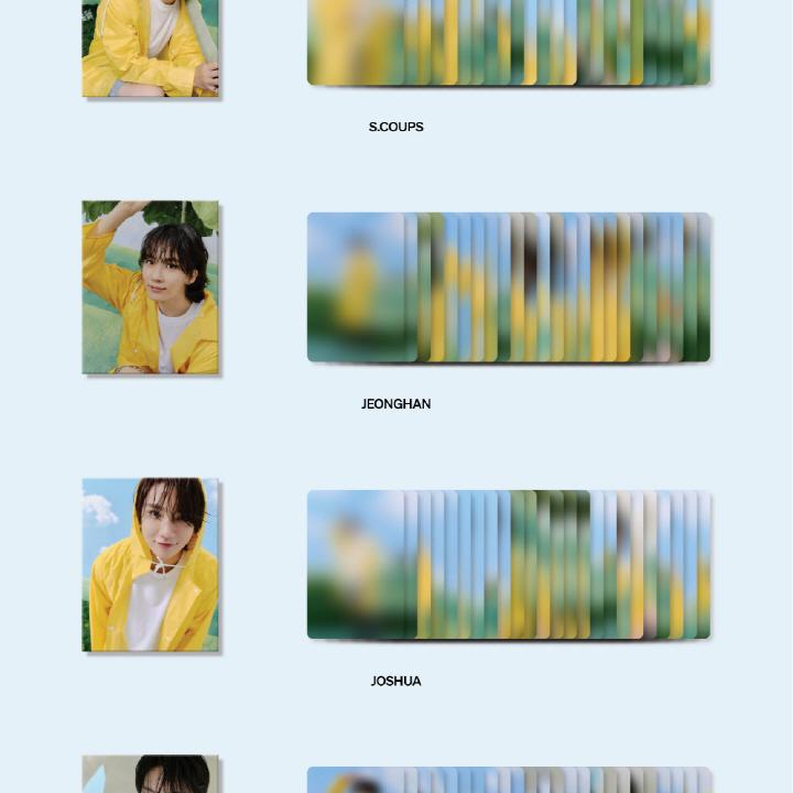 seventeen mini11 一直娯 yizhiyu yzy6.0 13枚 生ハム on X: 