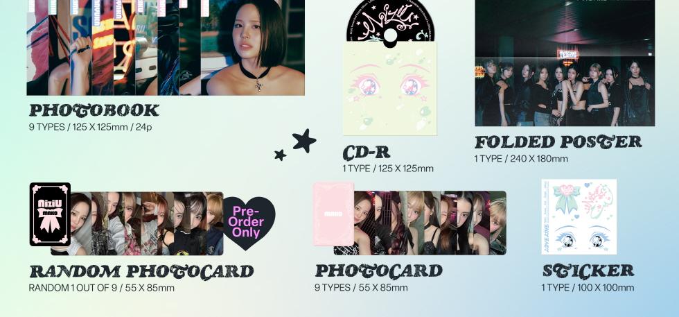 NIZIU - LOVE LINE [DIGIPACK VER.] | OLIVE YOUNG Global