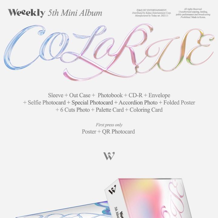 Weeekly ColoRise 10/16 NPOP サノク ゾア トレカ Weeekly ColoRise 10/16 NPOP サノク ゾア トレカ WEEEKLY - 5TH MINI