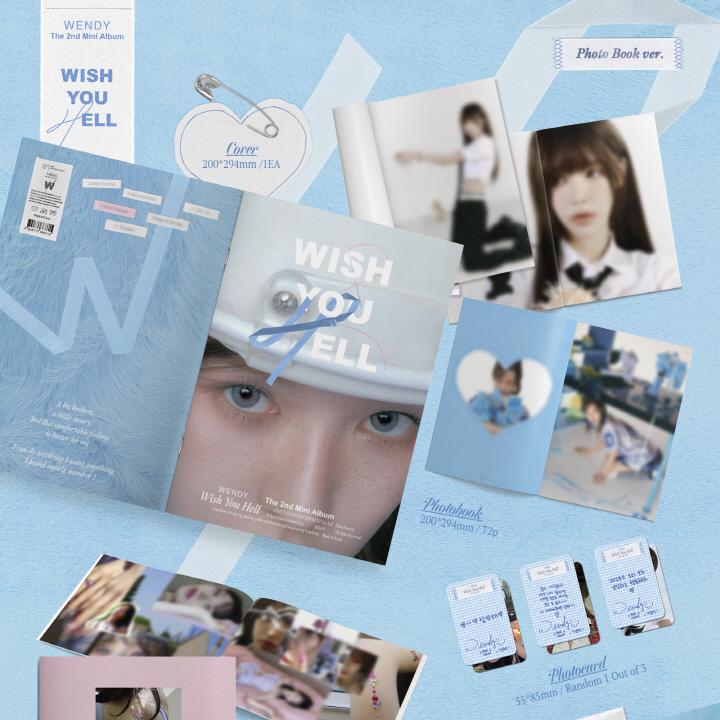 WENDY - 2ND MINI ALBUM [WISH YOU HELL] (PHOTO BOOK VER