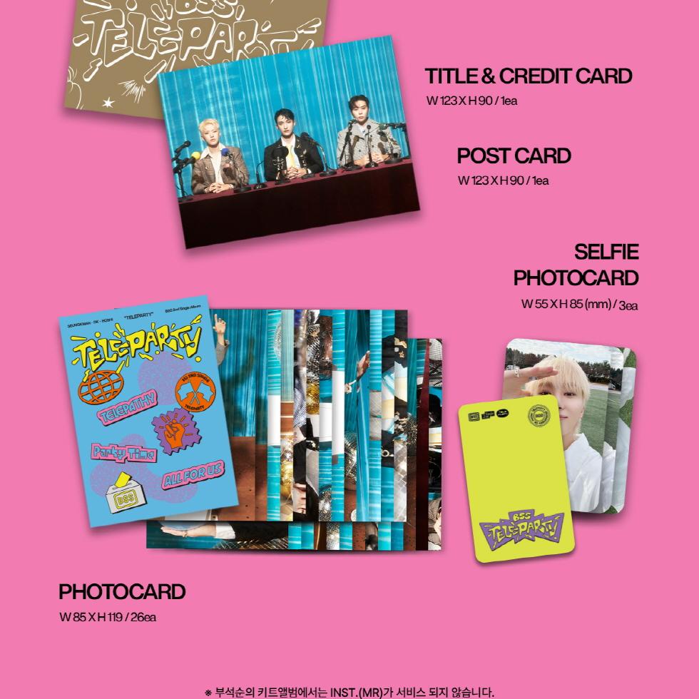 BSS (SEVENTEEN) - 2ND SINGLE ALBUM [TELEPARTY] (KIT VER.) | OLIVE